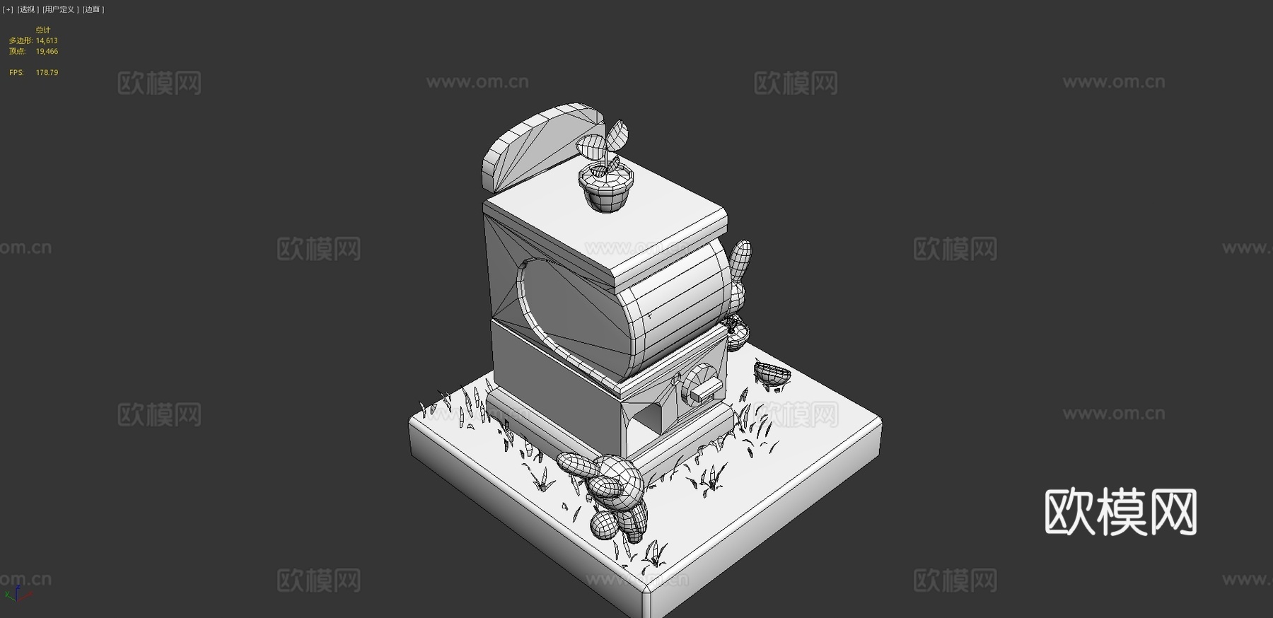 扭蛋罐3d模型