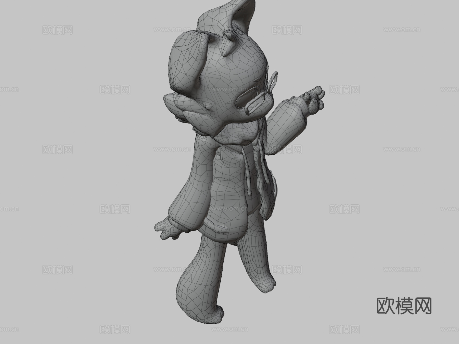 米娅3d模型