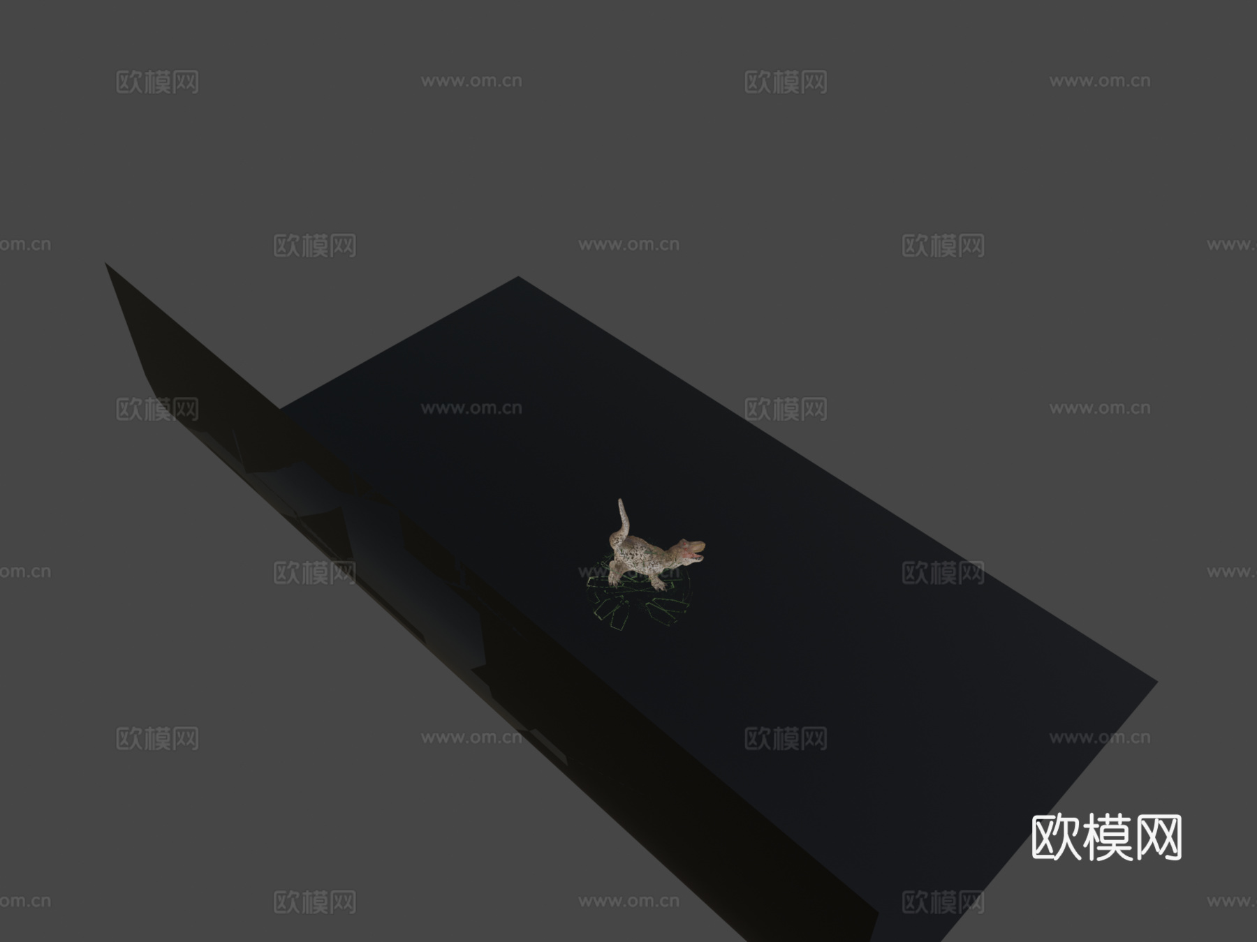 侏罗纪公园霸王龙雷克西3d模型