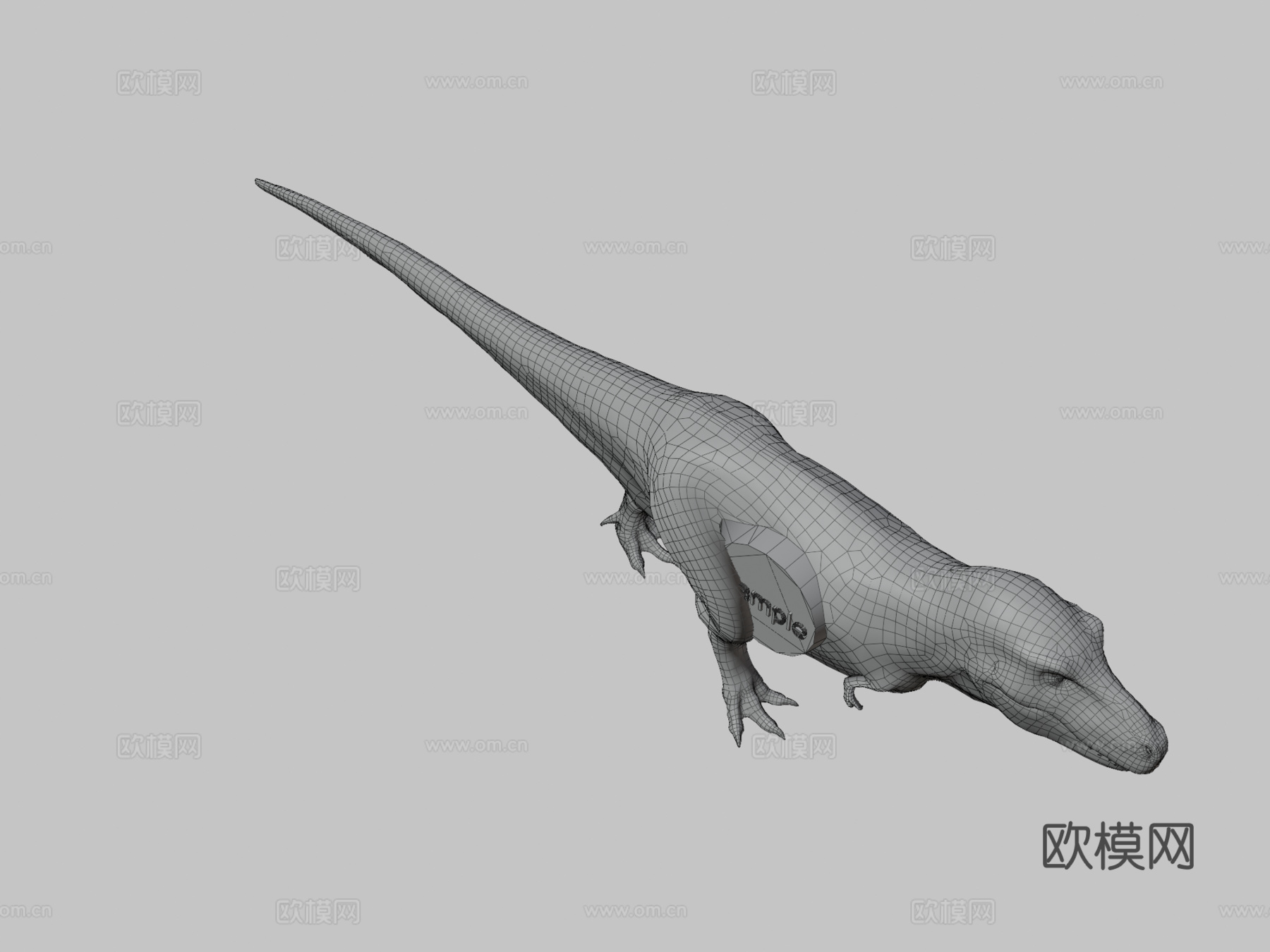 霸王龙3d模型
