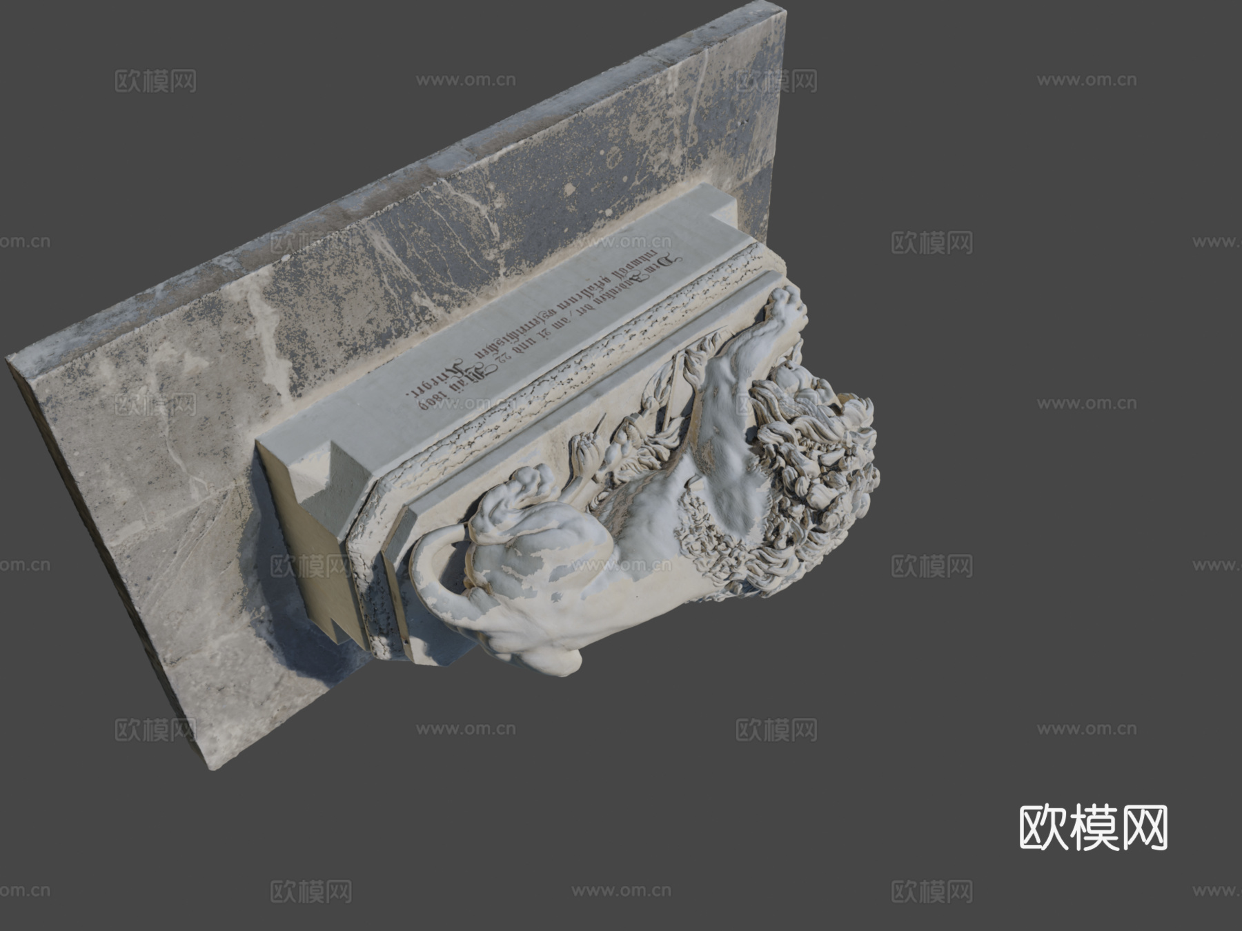 阿斯彭狮3d模型