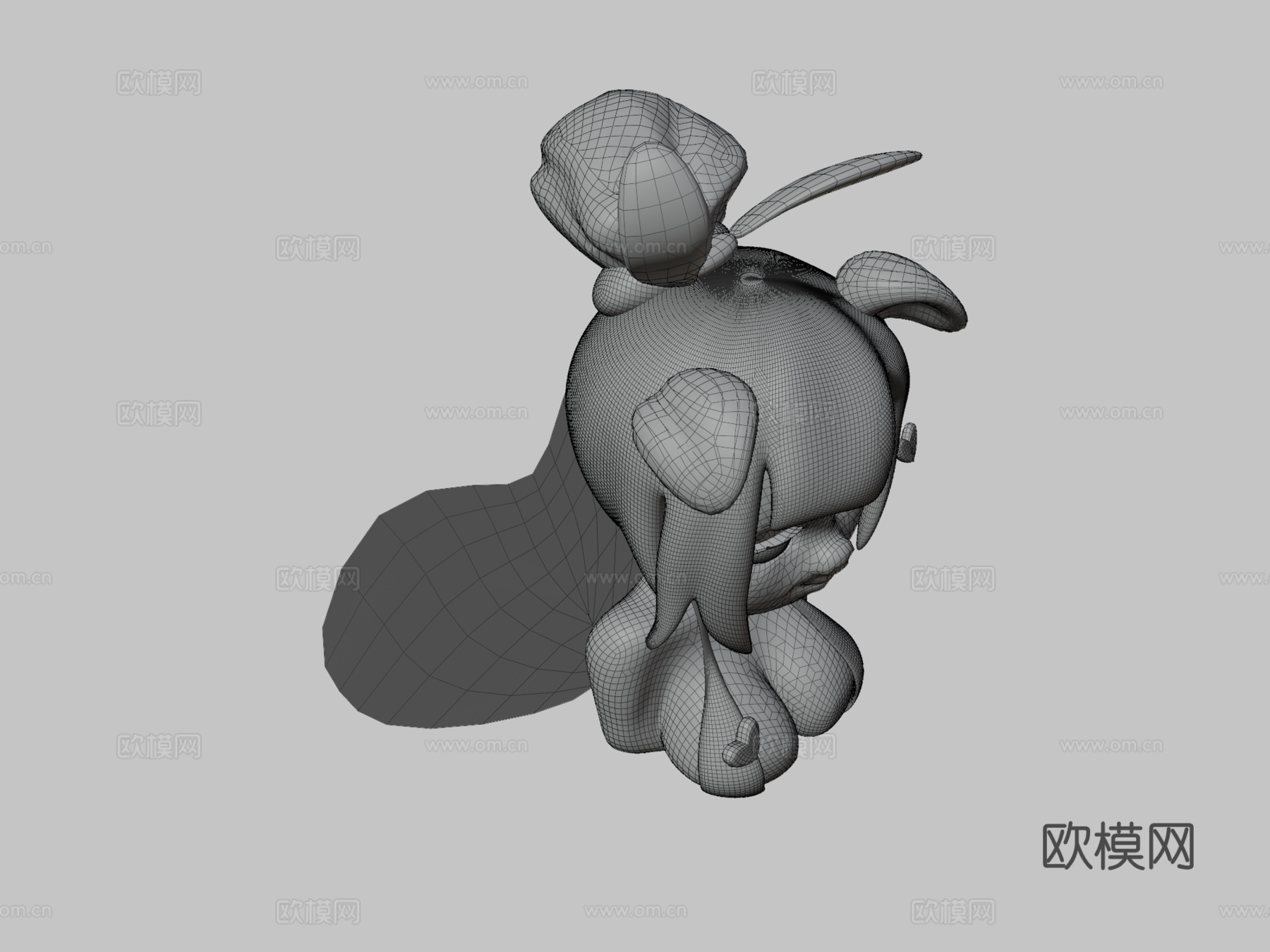 艾米丽同人测试3d模型
