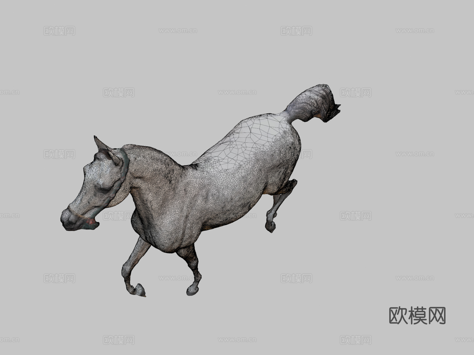 马3d模型