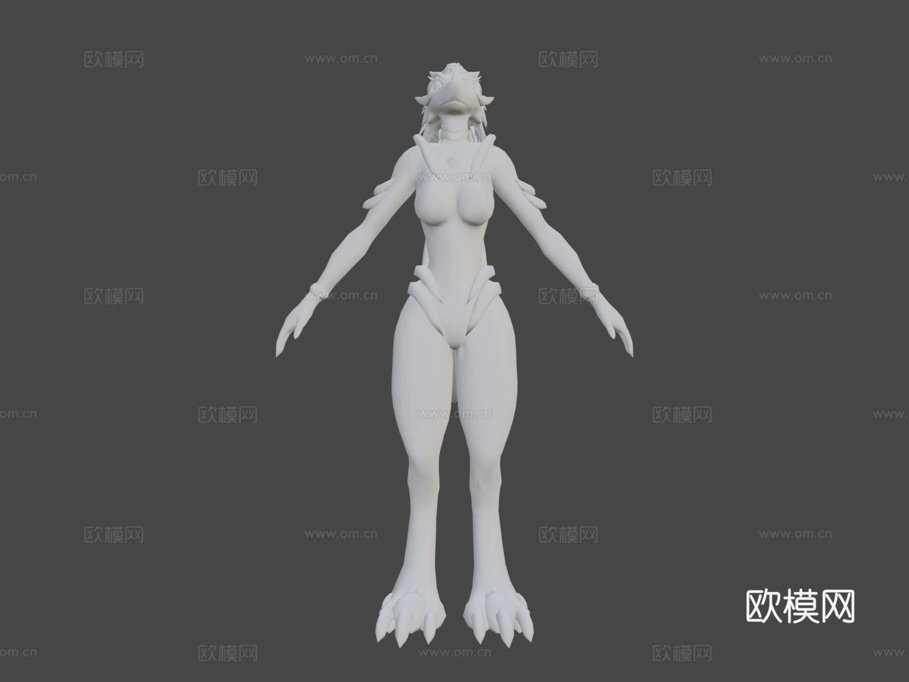 阿利基拉V2版3d模型