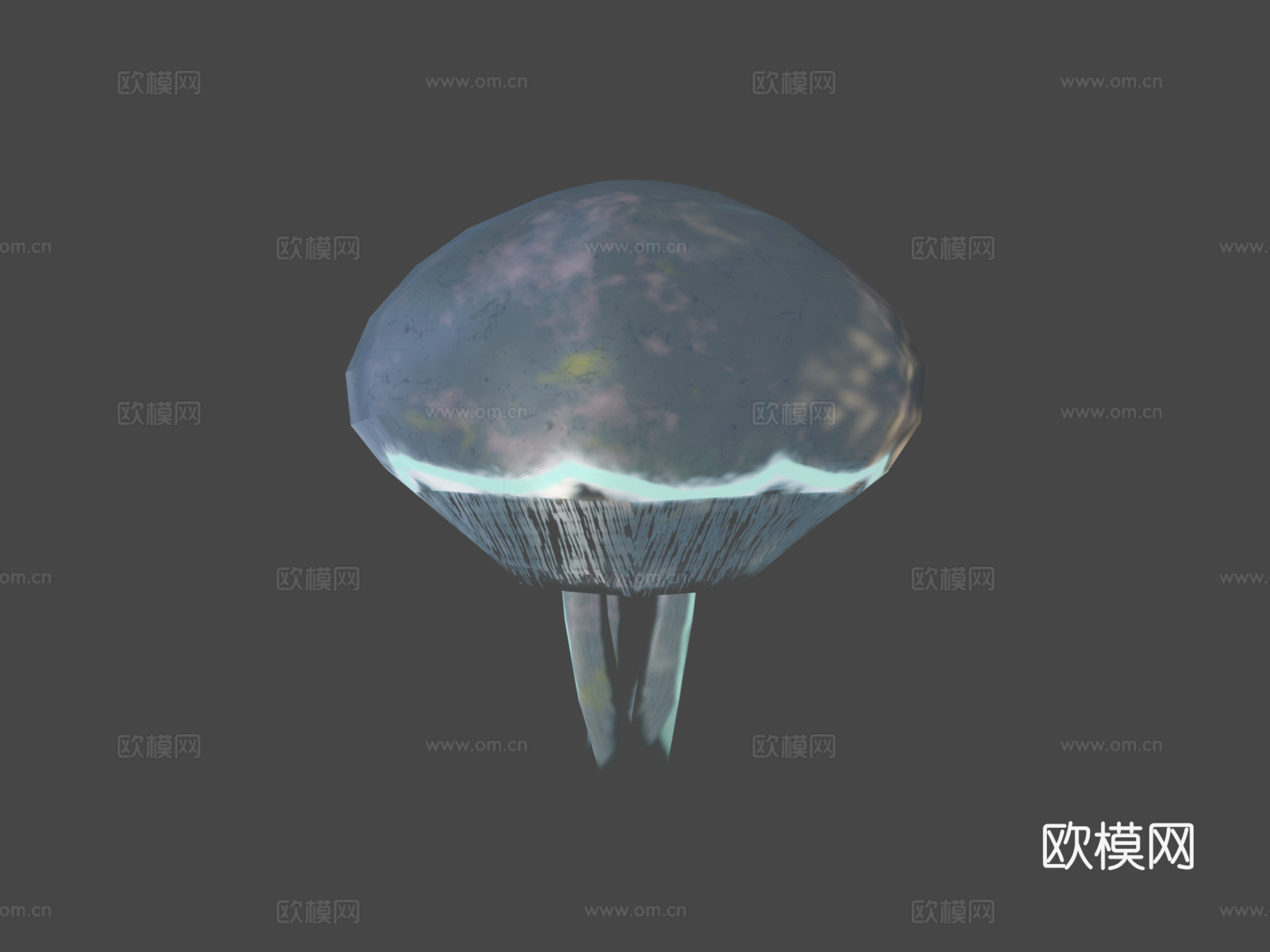 水母绑定3d模型