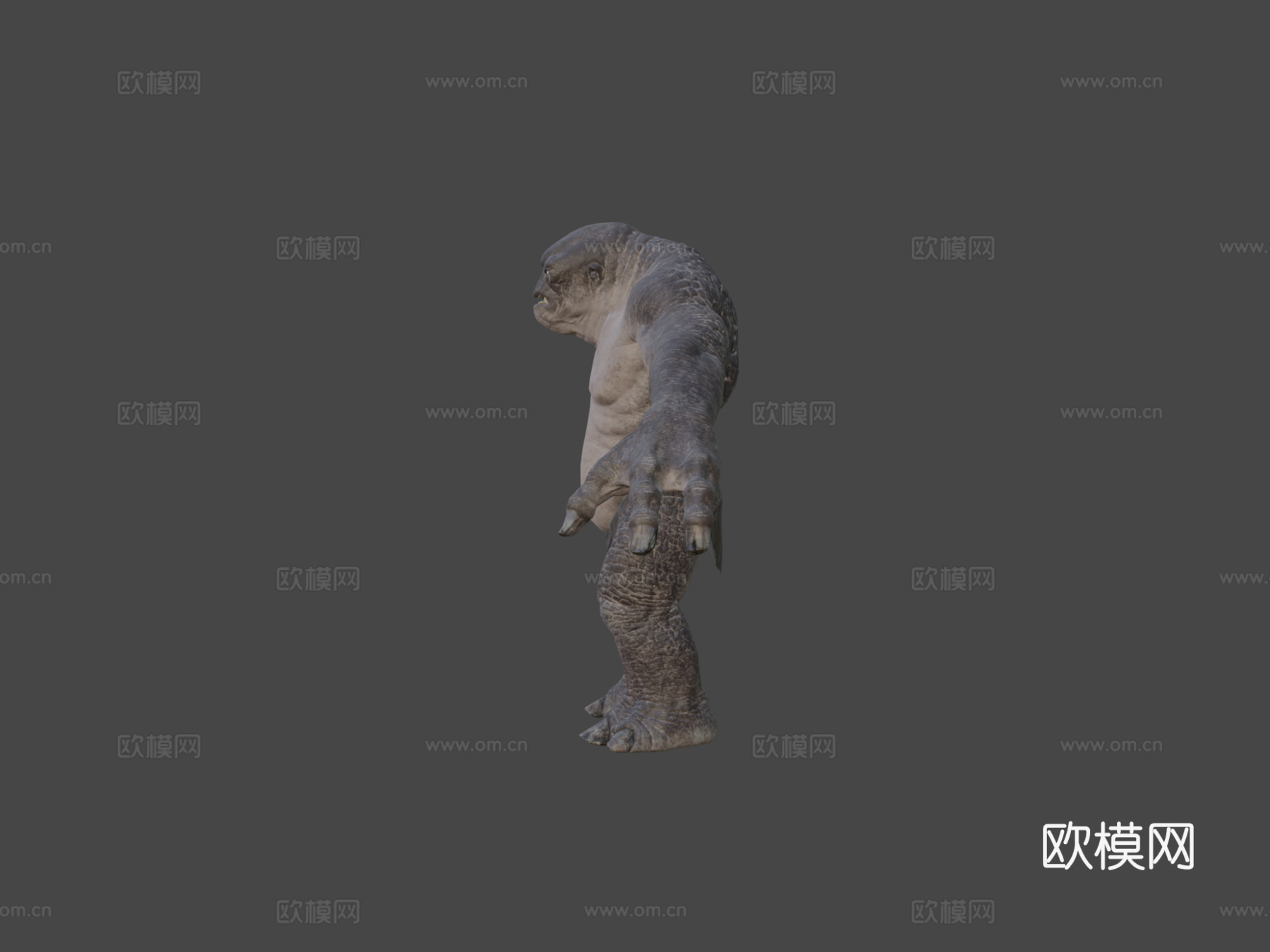 指环王洞穴巨怪3d模型