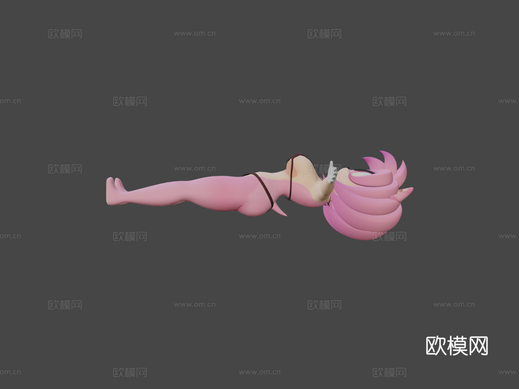 艾咪·罗斯3d模型
