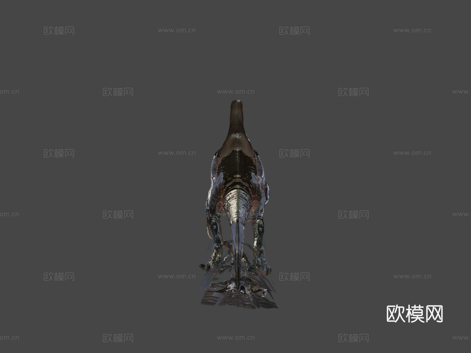 镰刀龙3d模型