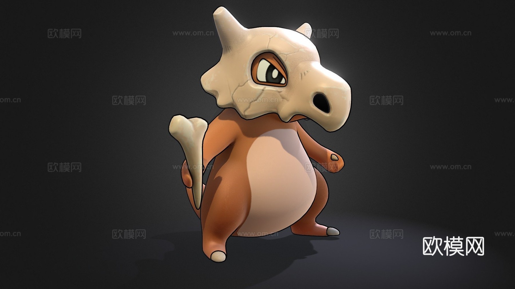 卡拉卡拉宝可梦3d模型
