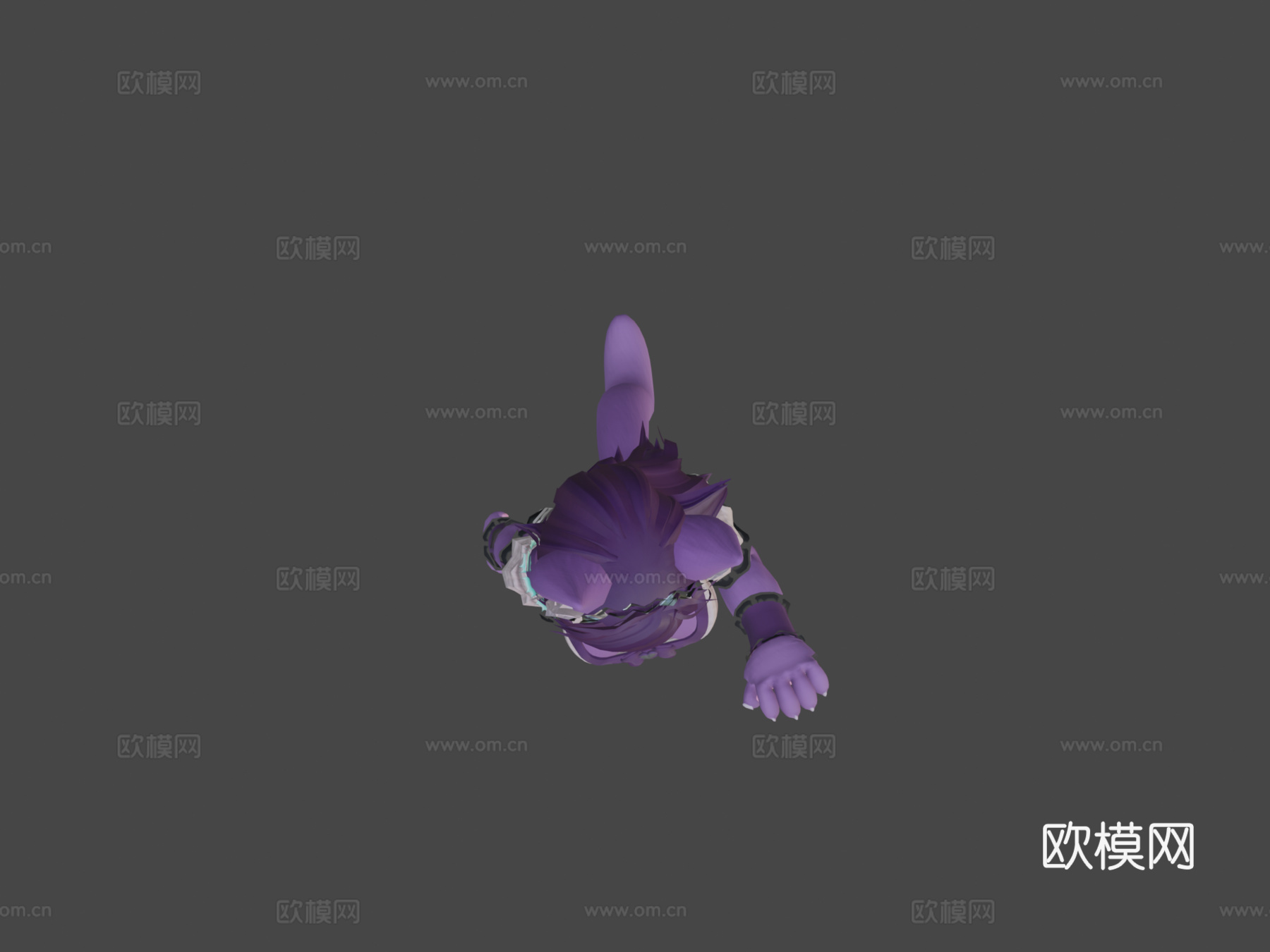 新星极光3d模型
