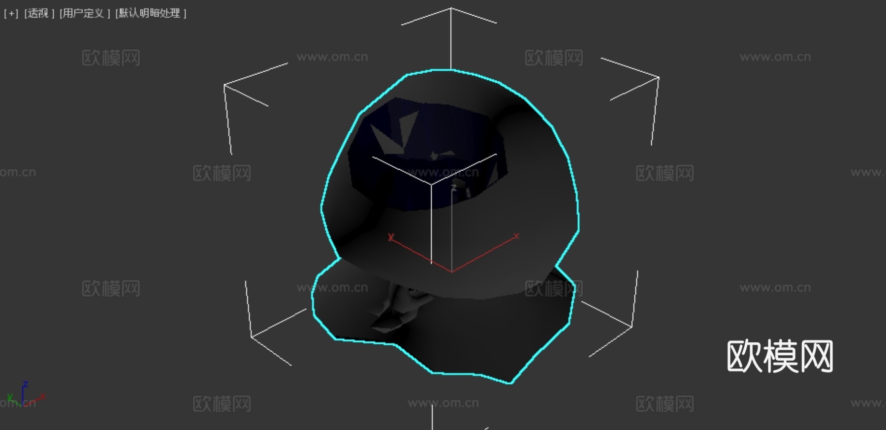 谜拟Q+未知图腾(查拉梅尔斯插画)?(安迪(潘多盒))3d模型