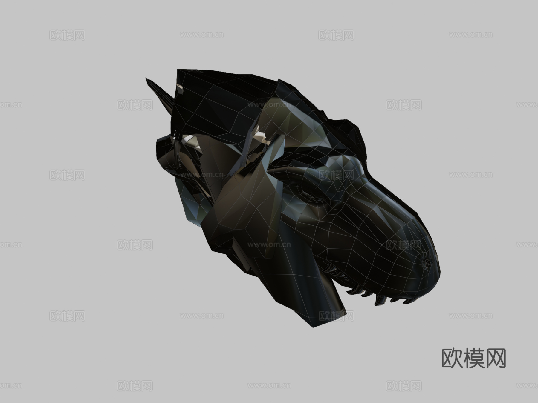 疤面妈妈3d模型