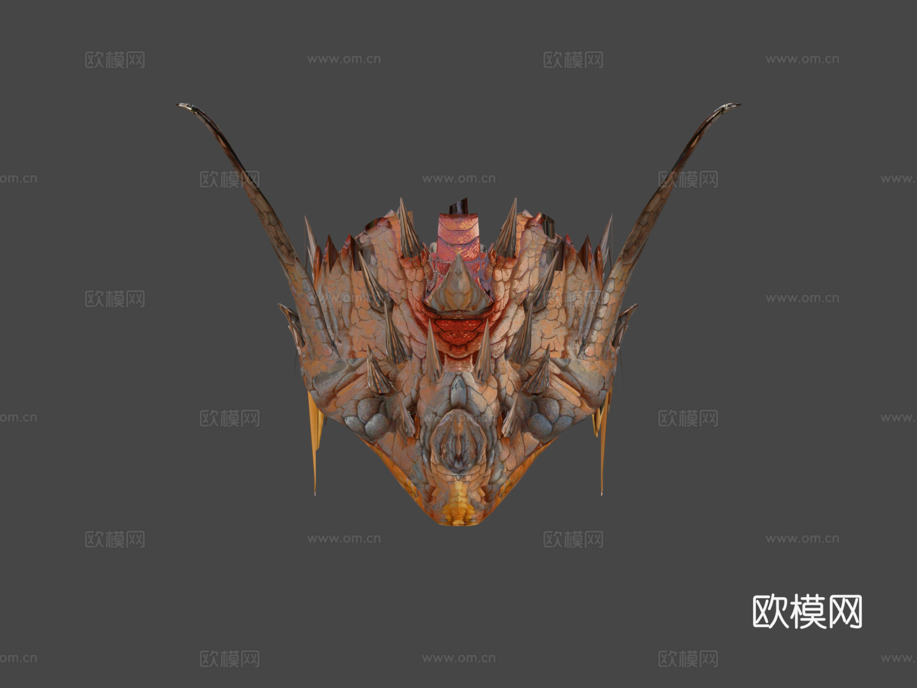 可爱龙3d模型