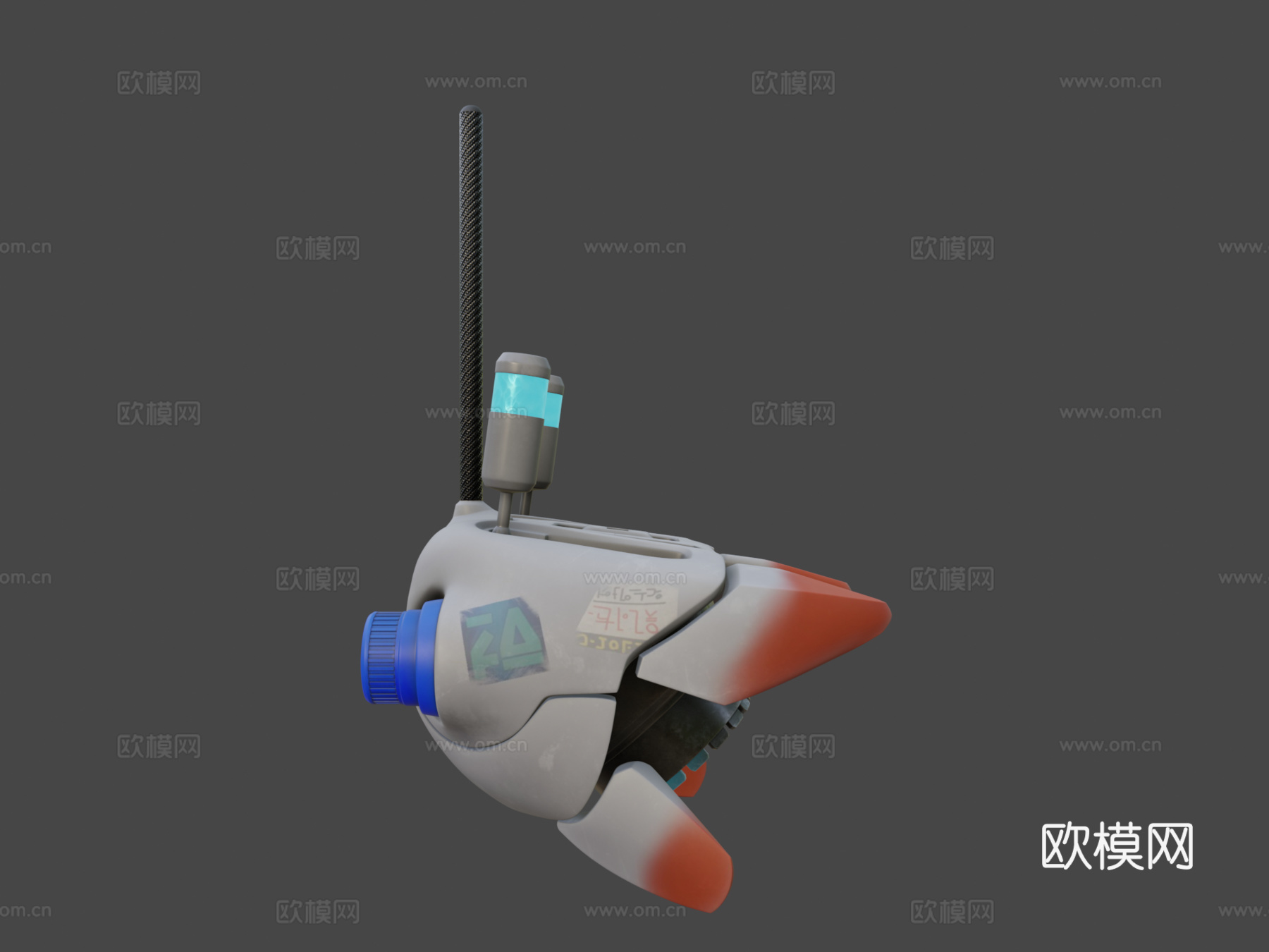 B-12流浪3d模型