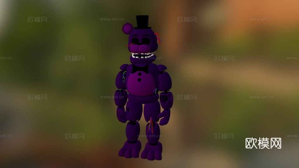 FNAF2-暗影弗雷迪3d模型