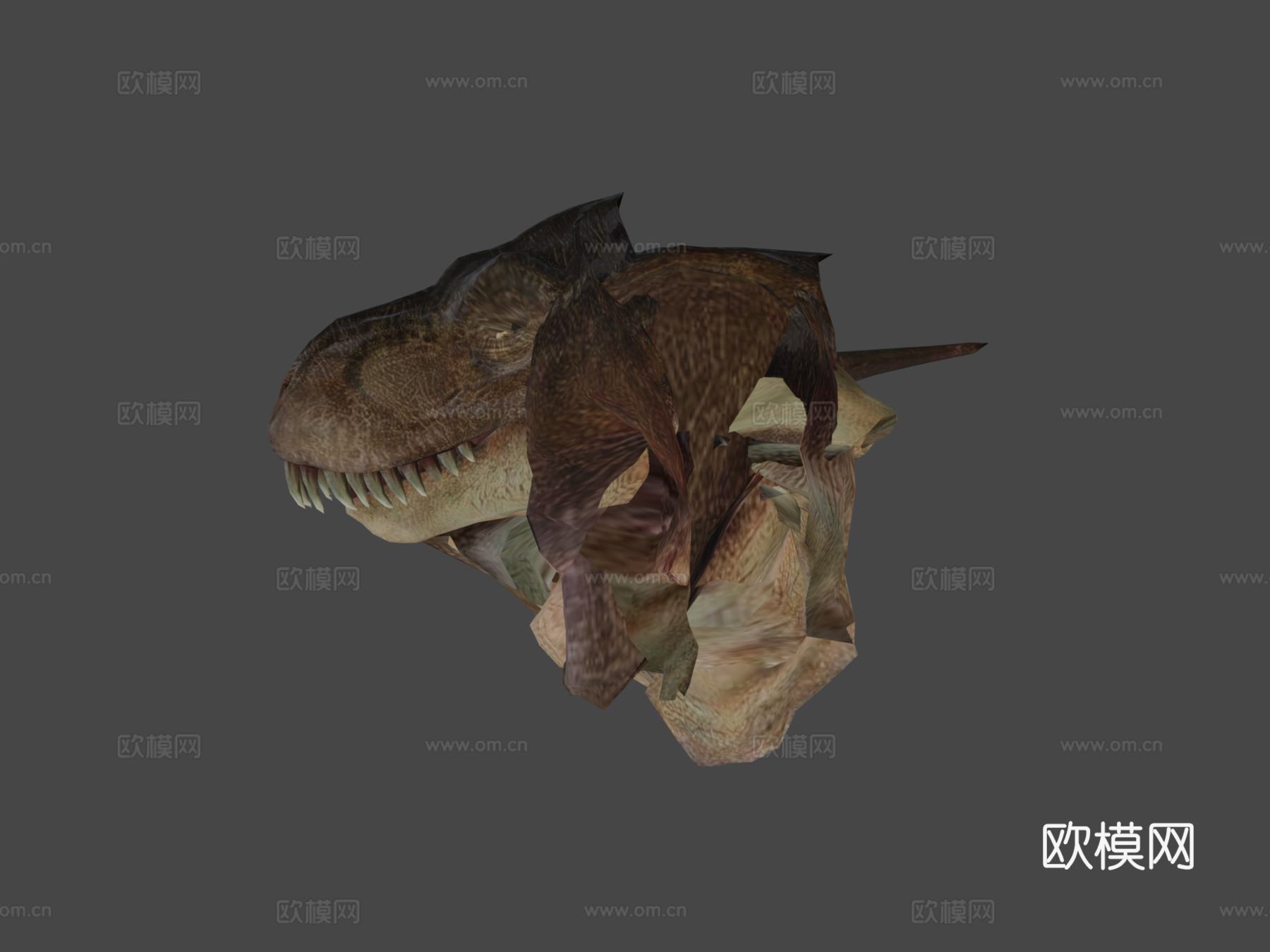 霸王龙3d模型