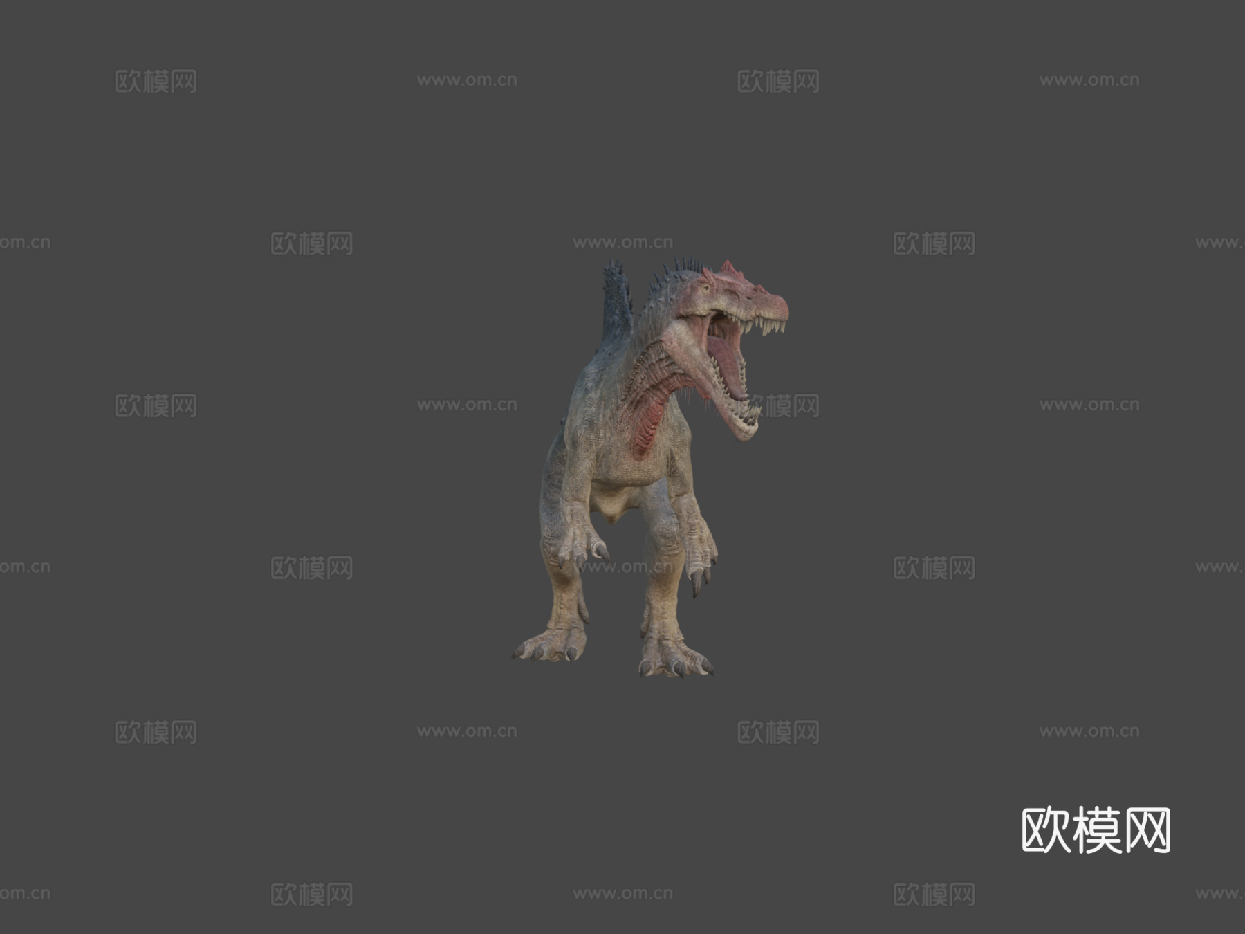 棘龙3d模型