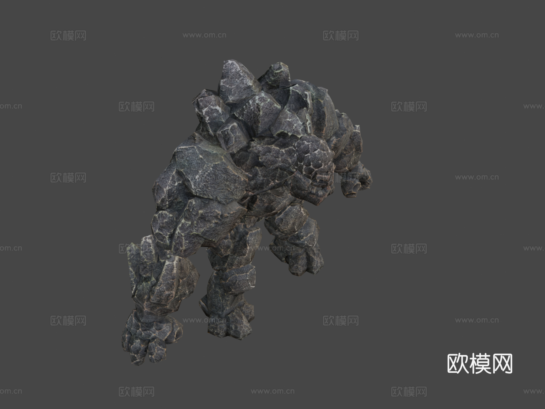 DRT-岩石傀儡3d模型