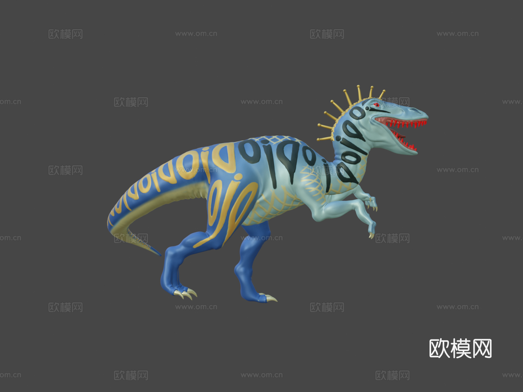 迪诺恐龙3d模型