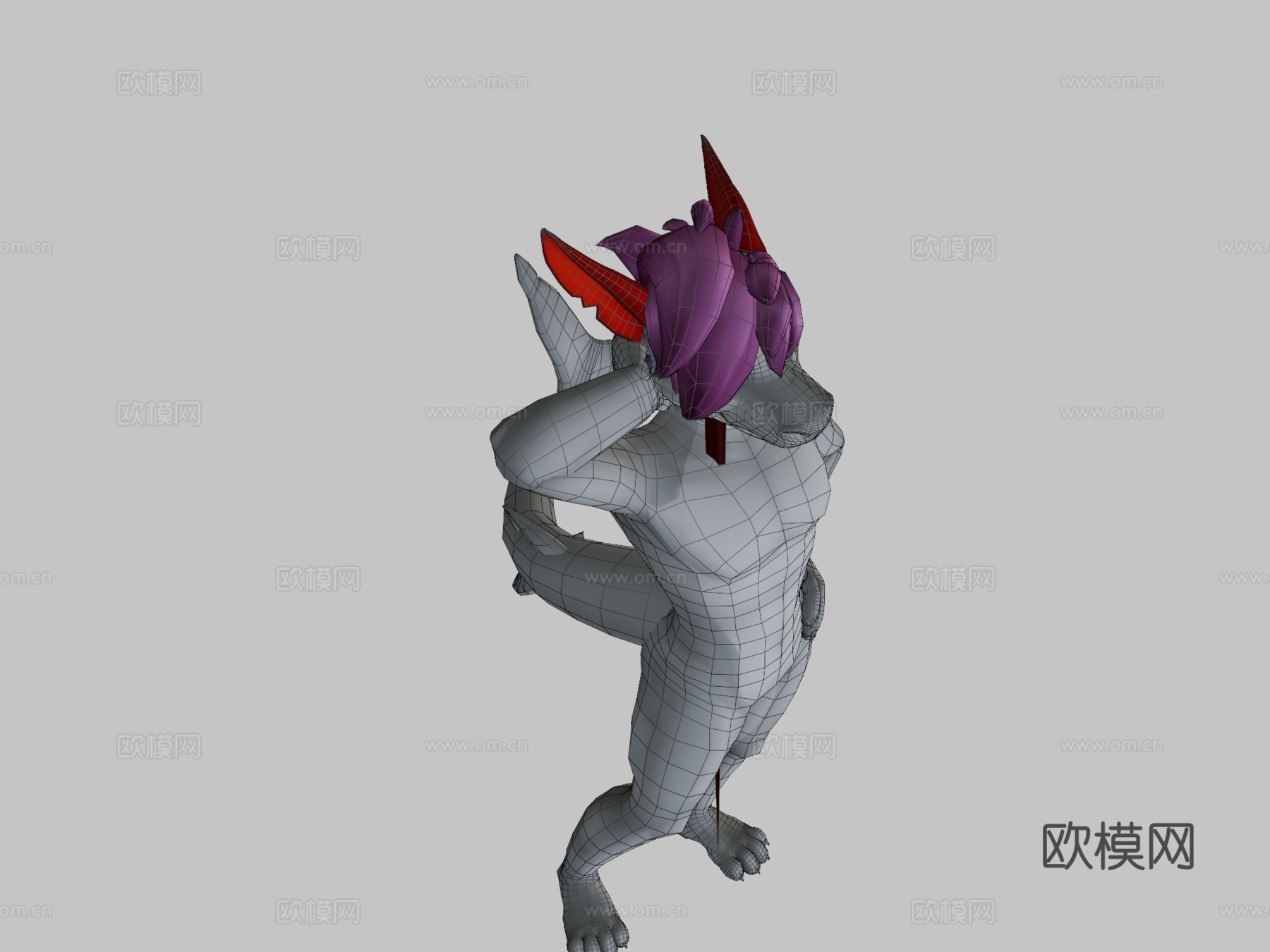 康纳鲨鱼VRChat虚拟形象3d模型