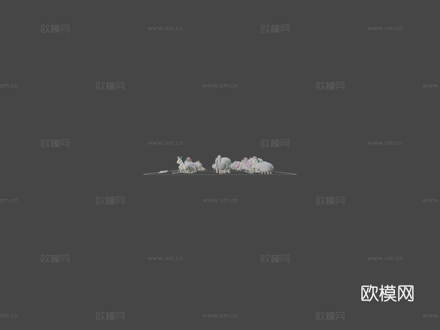 古怪系列-野生动物第1卷3d模型