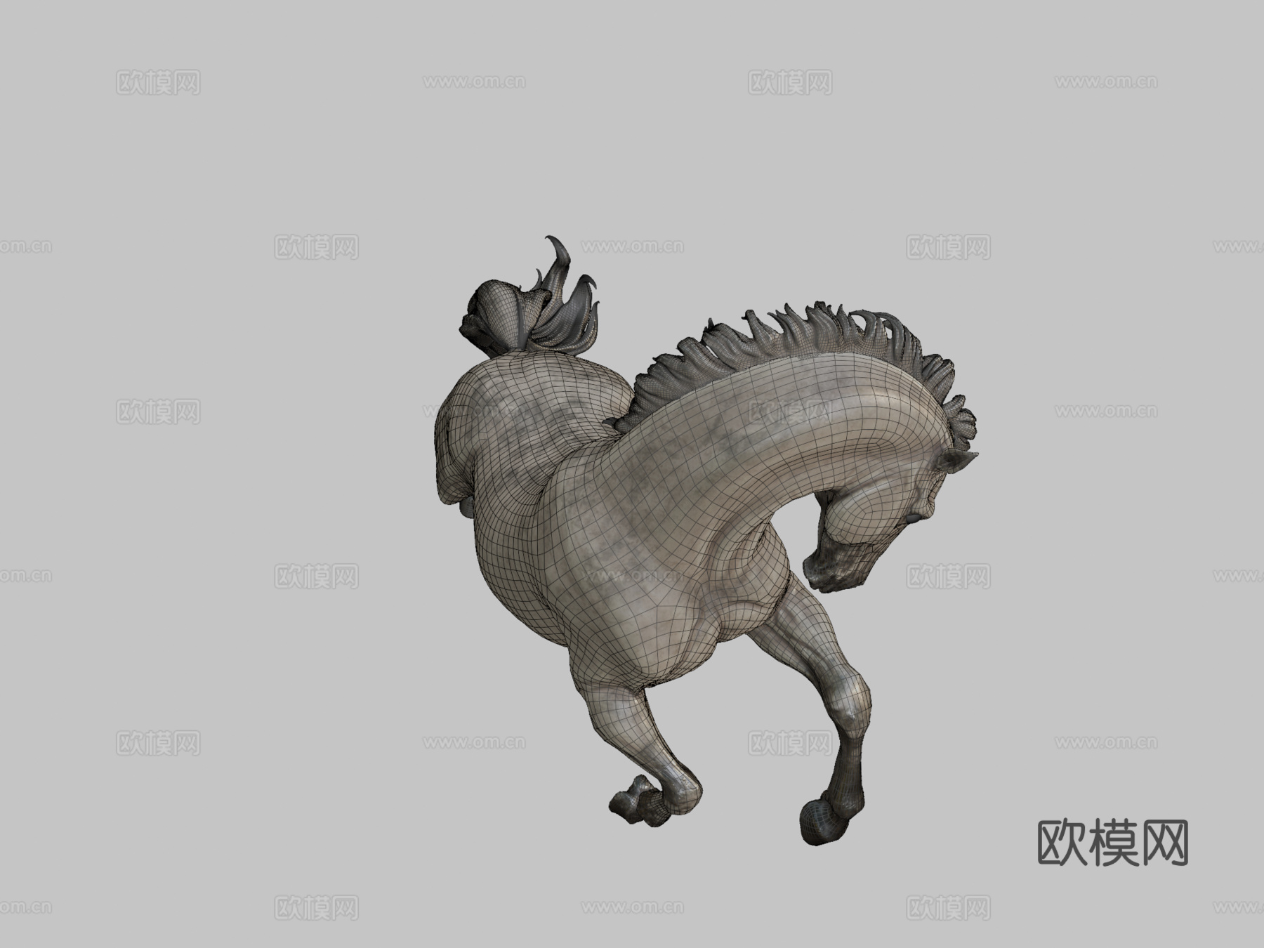 马大理石-3D雕刻3d模型