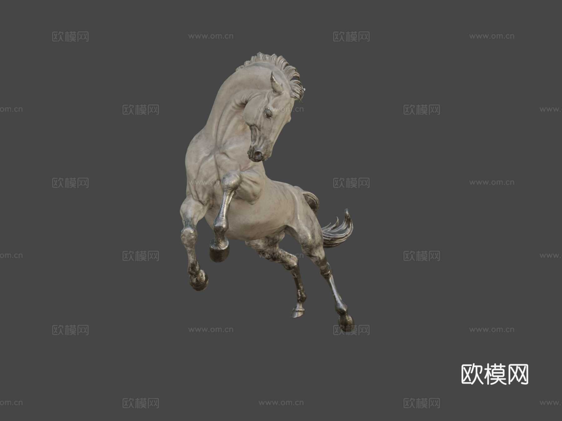 马大理石-3D雕刻3d模型
