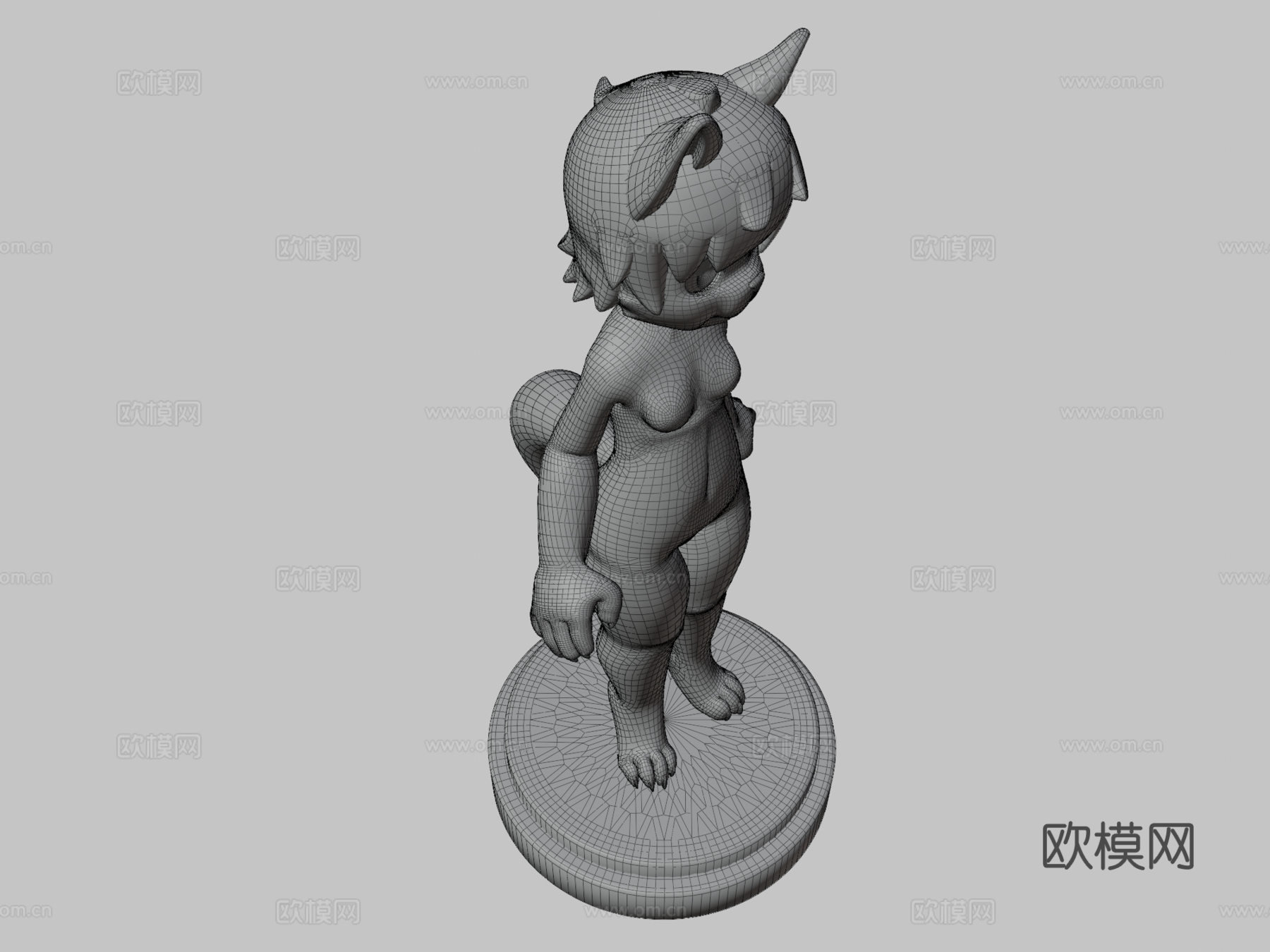 Stina H.站立架3d模型