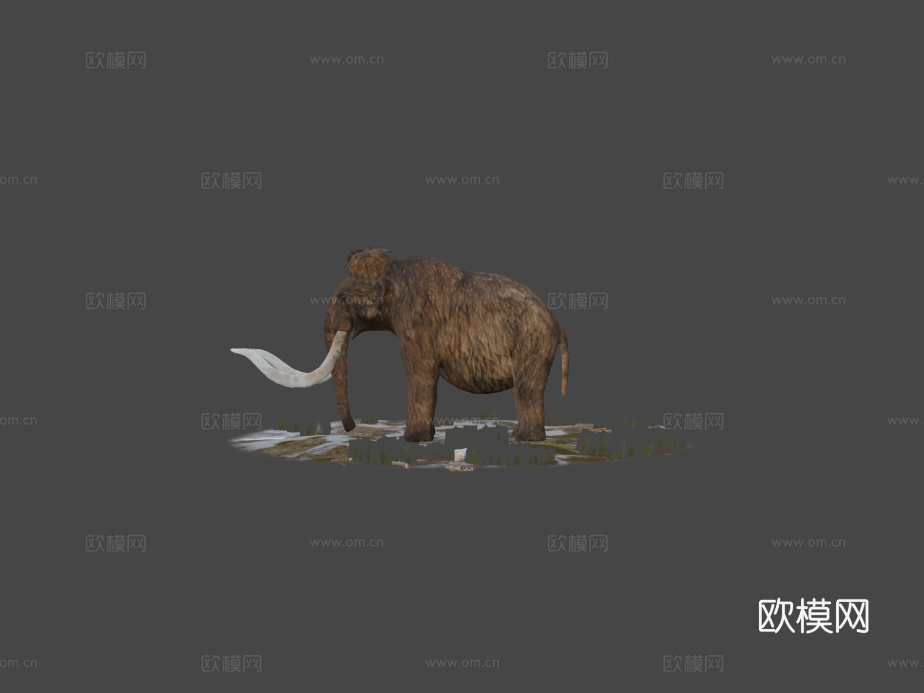 猛犸象3d模型