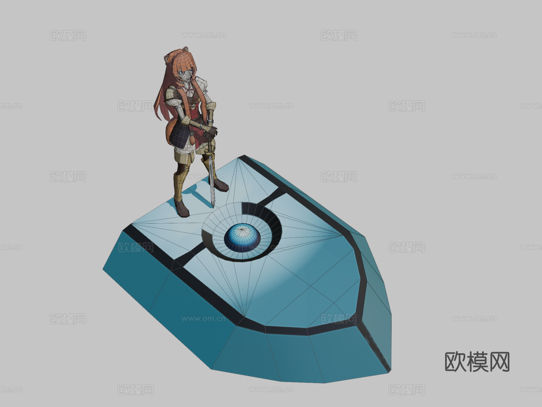 拉芙塔莉亚3d模型