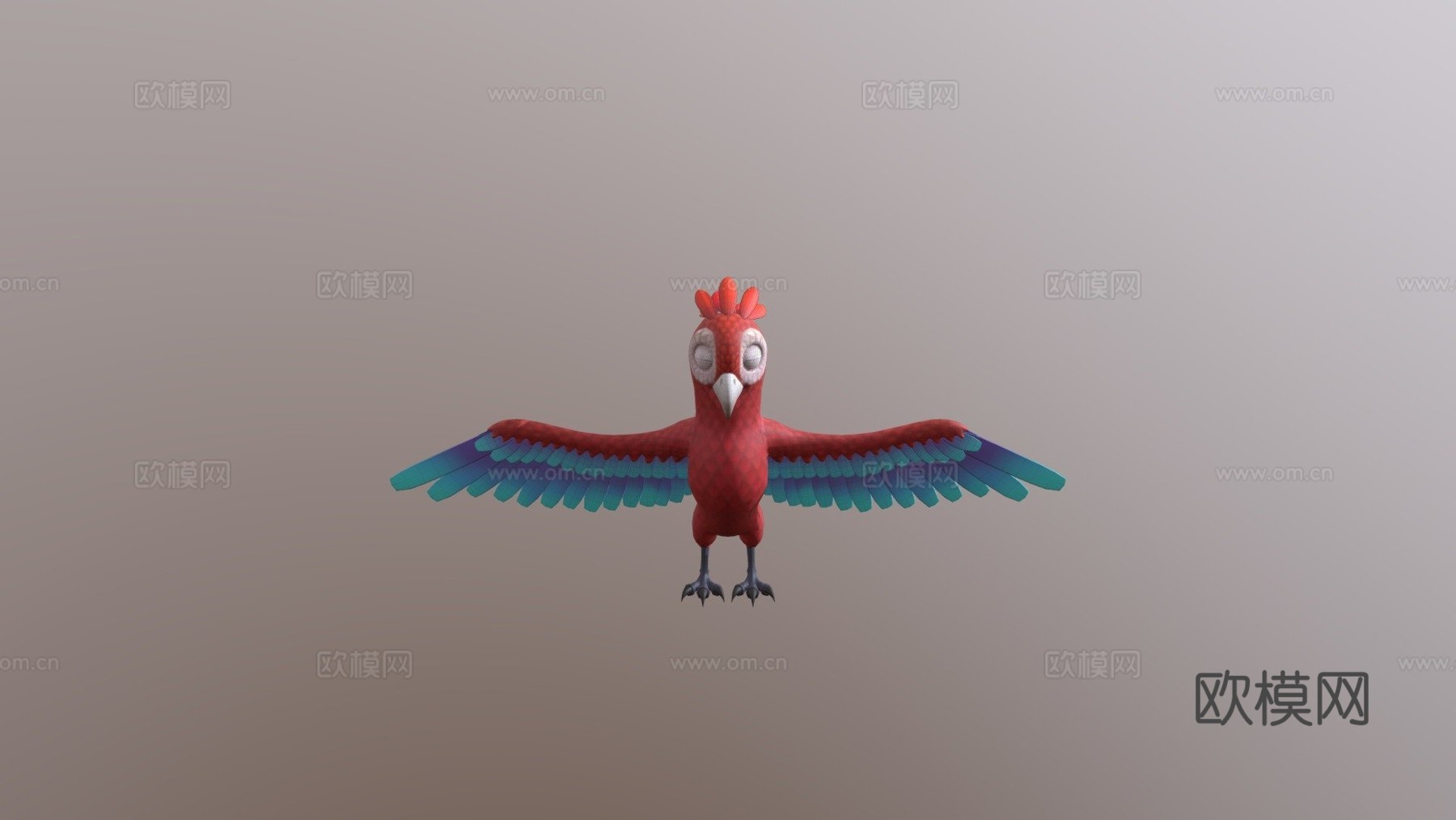 鸟类3d模型