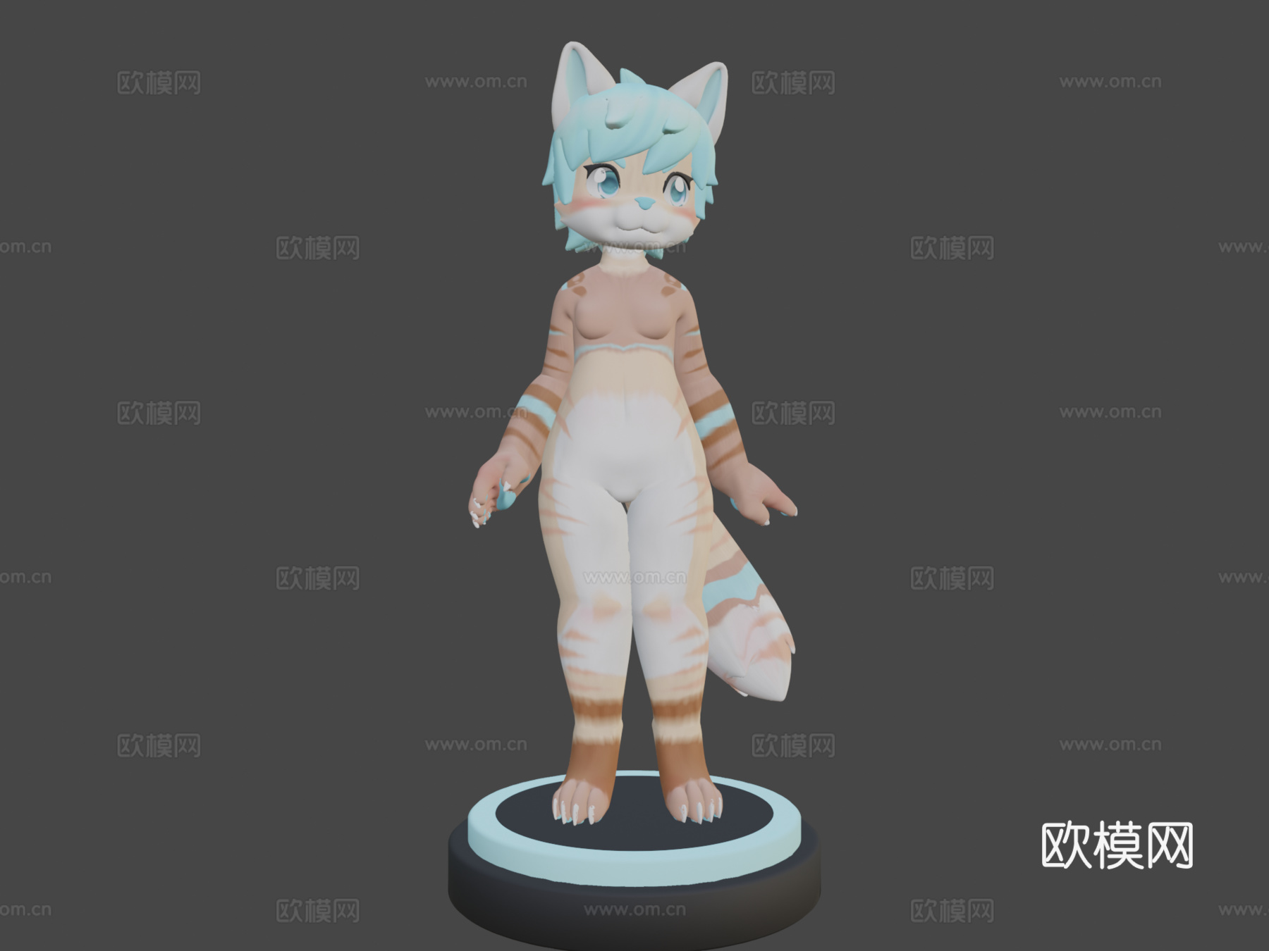 Stina H.站立架3d模型
