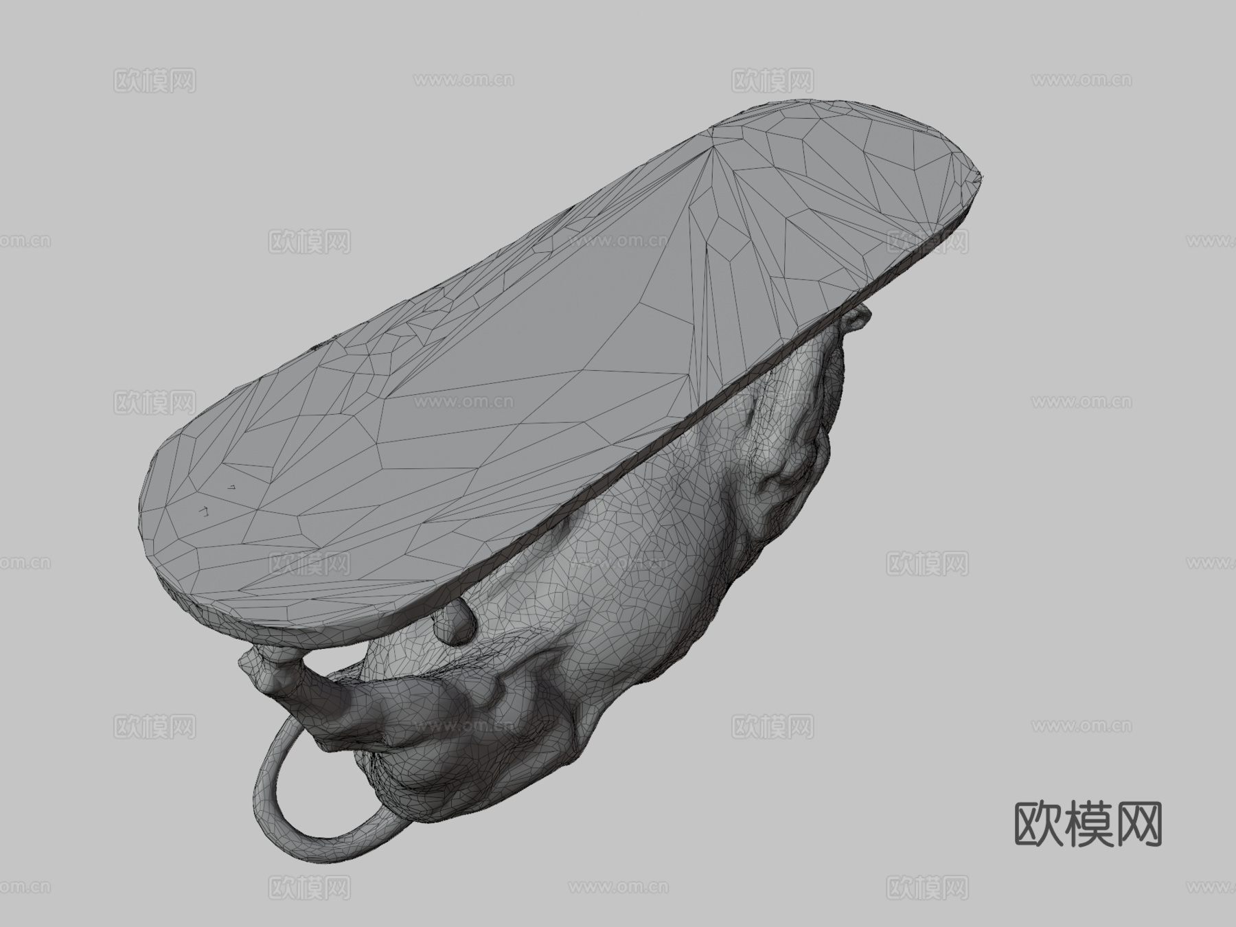 波加与公牛3d模型