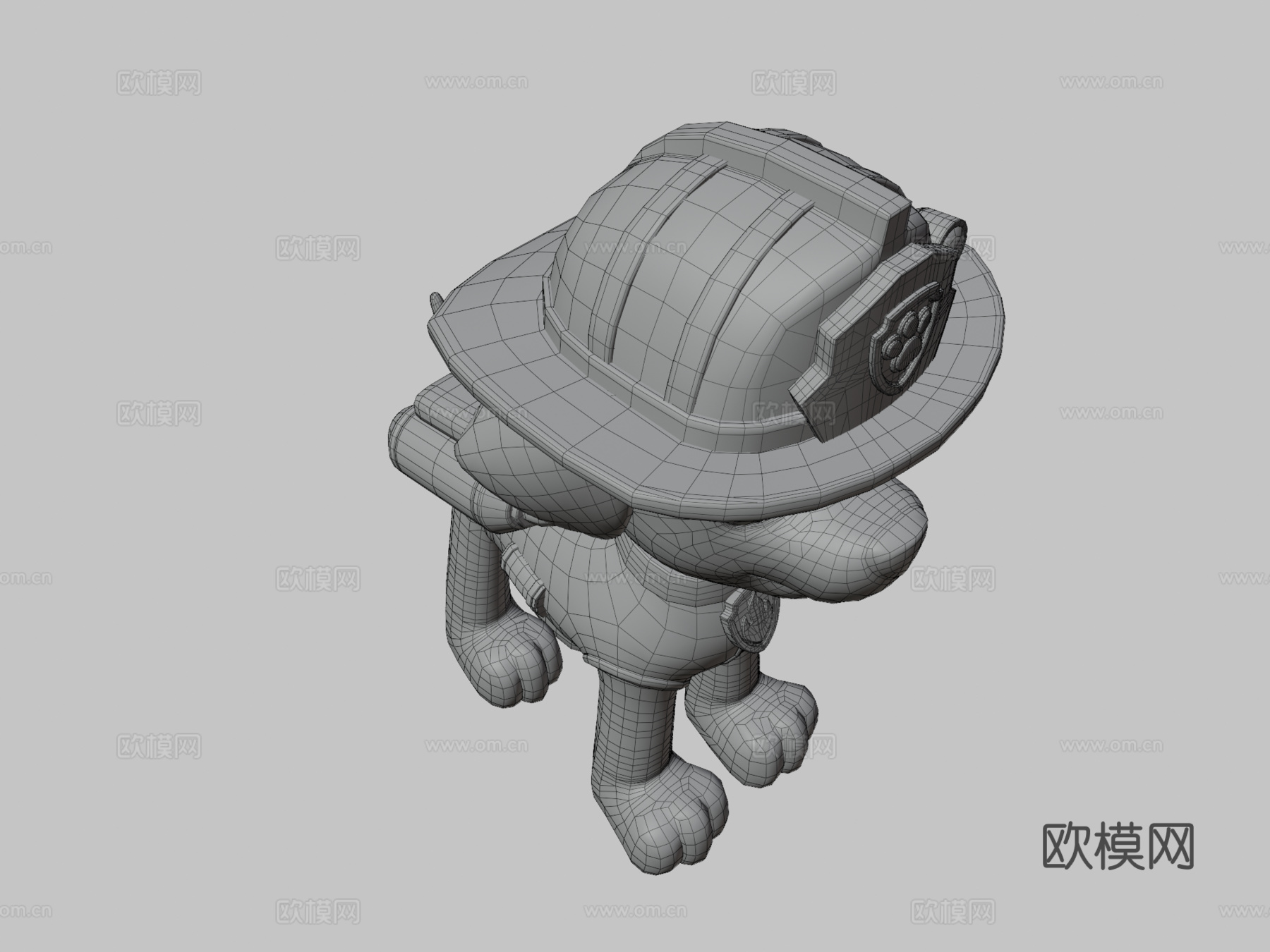 马歇尔-汪汪队立大功3d模型