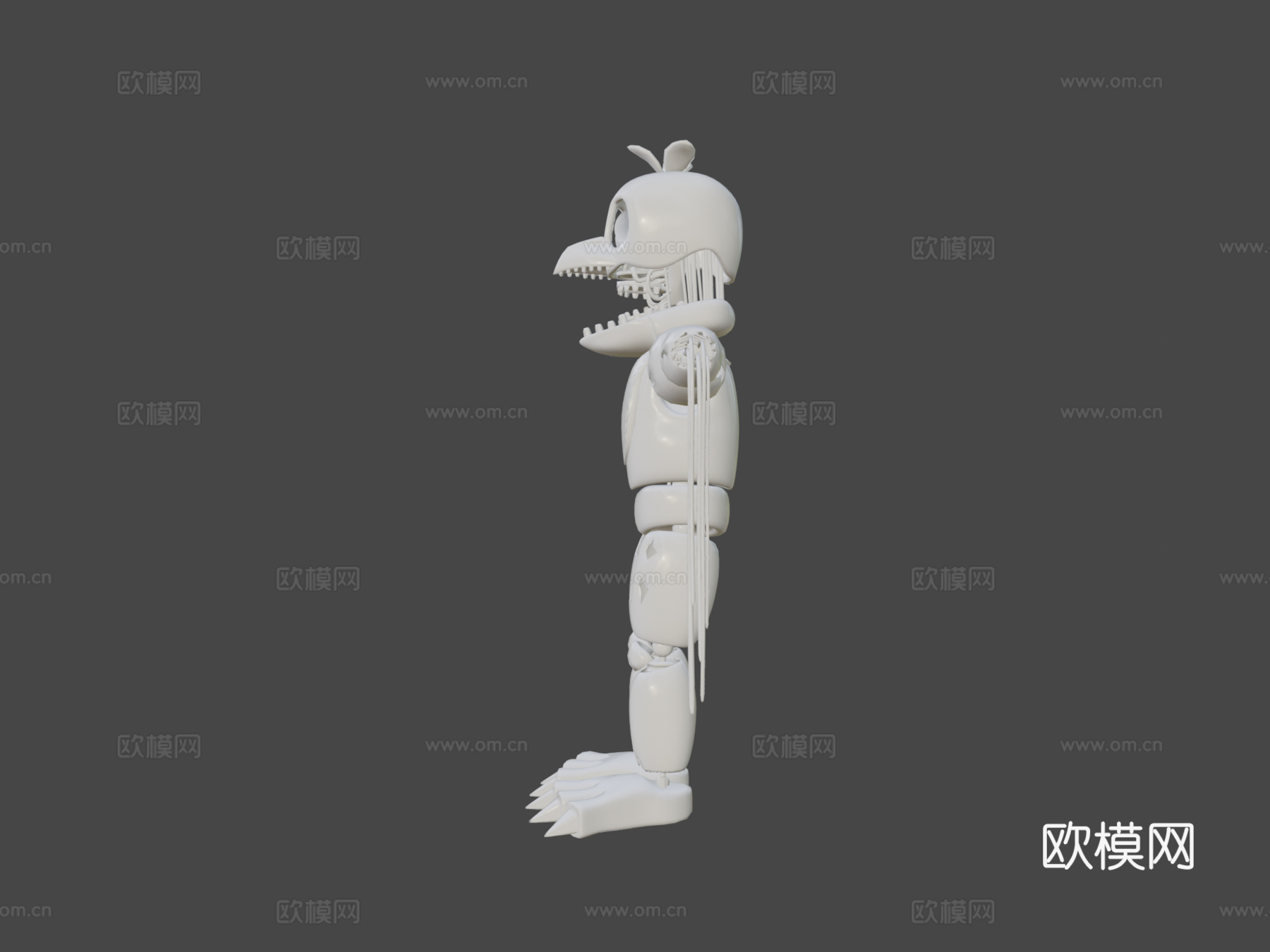 江南风格3d模型