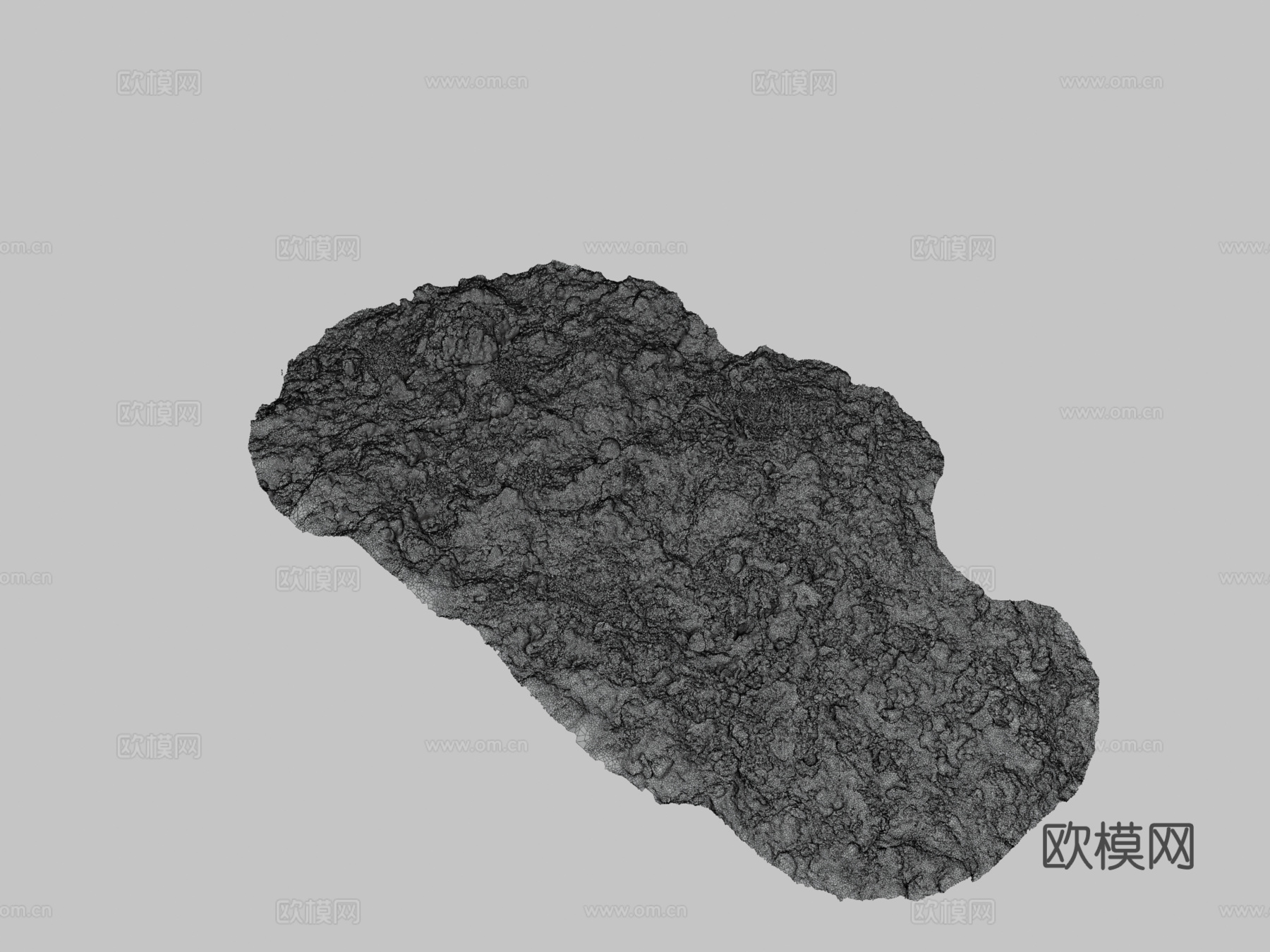 水下地形-#Agisoft自然挑战赛3d模型