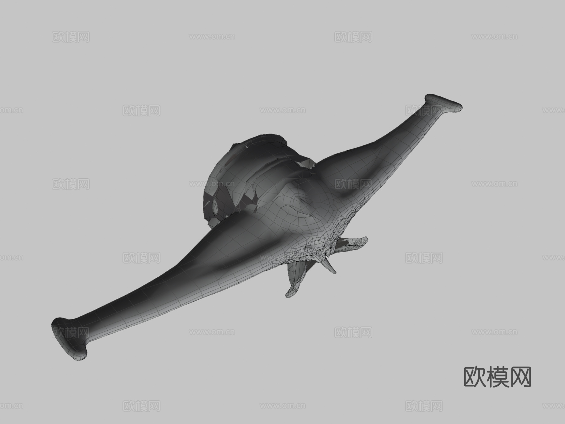 幽灵利维坦3d模型