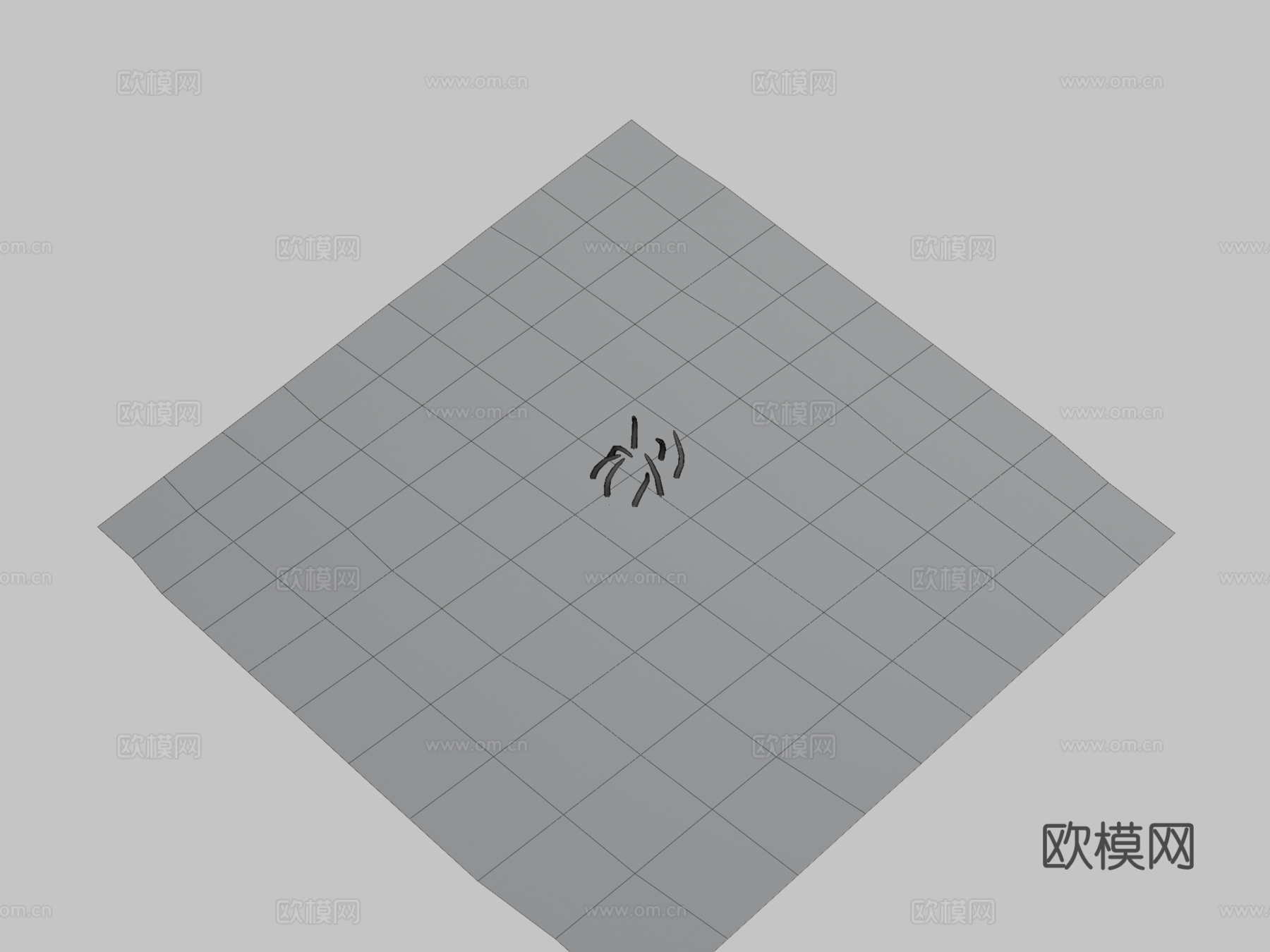 海怪3d模型