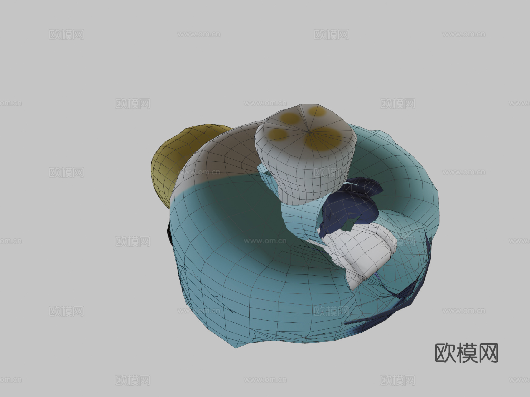 布鲁伊3d模型