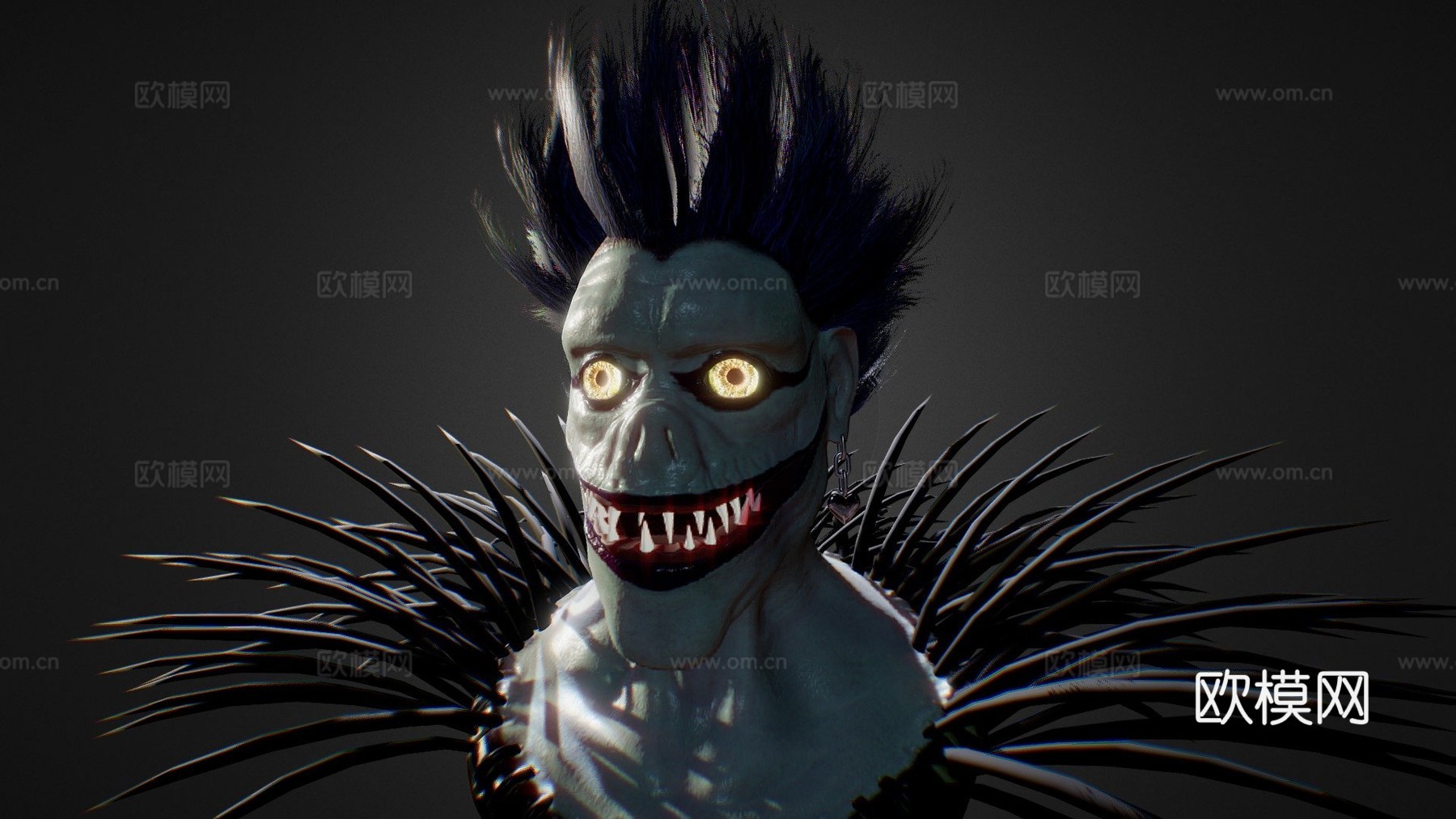 死亡笔记-流克3d模型