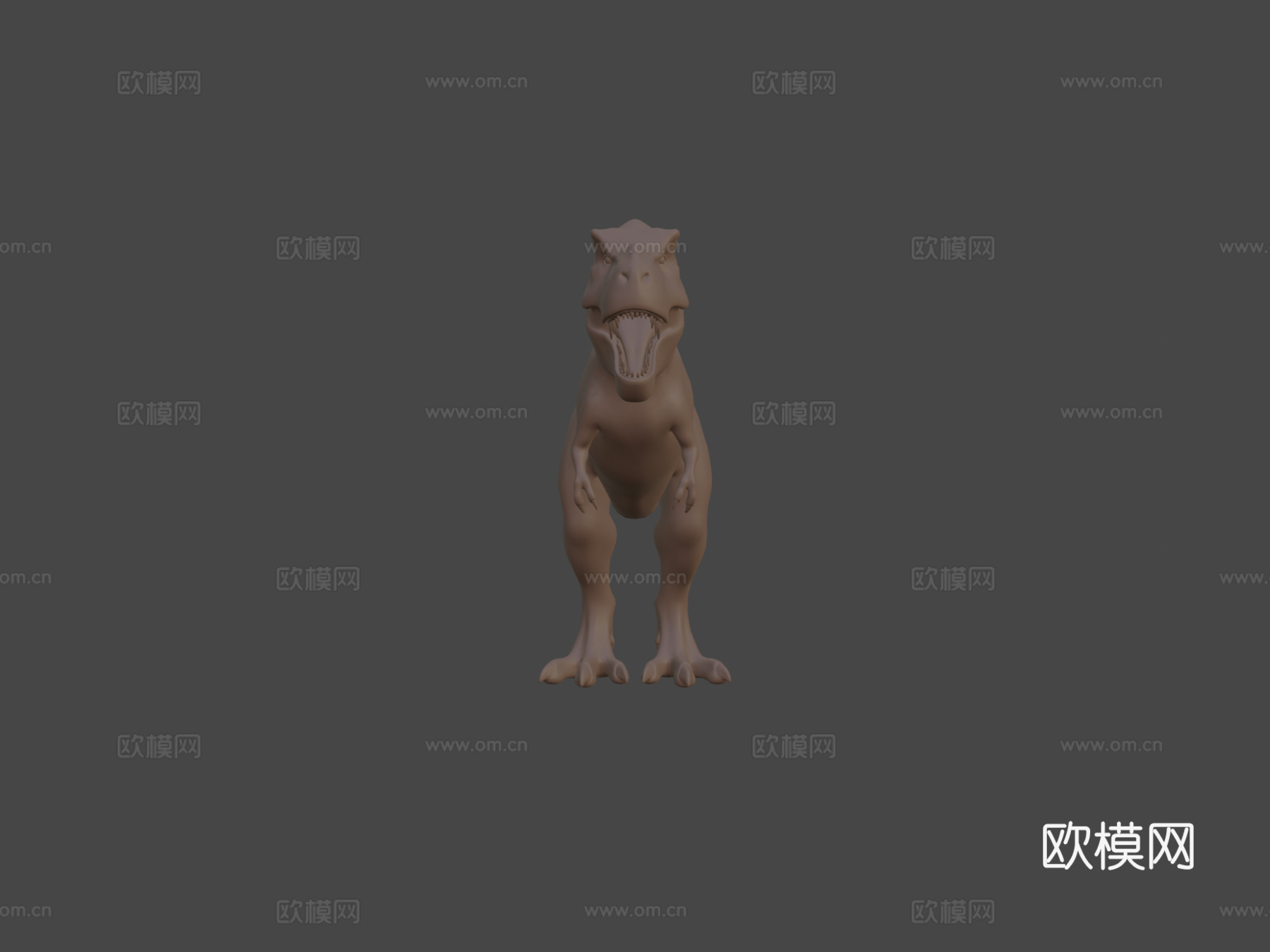 暴龙3d模型