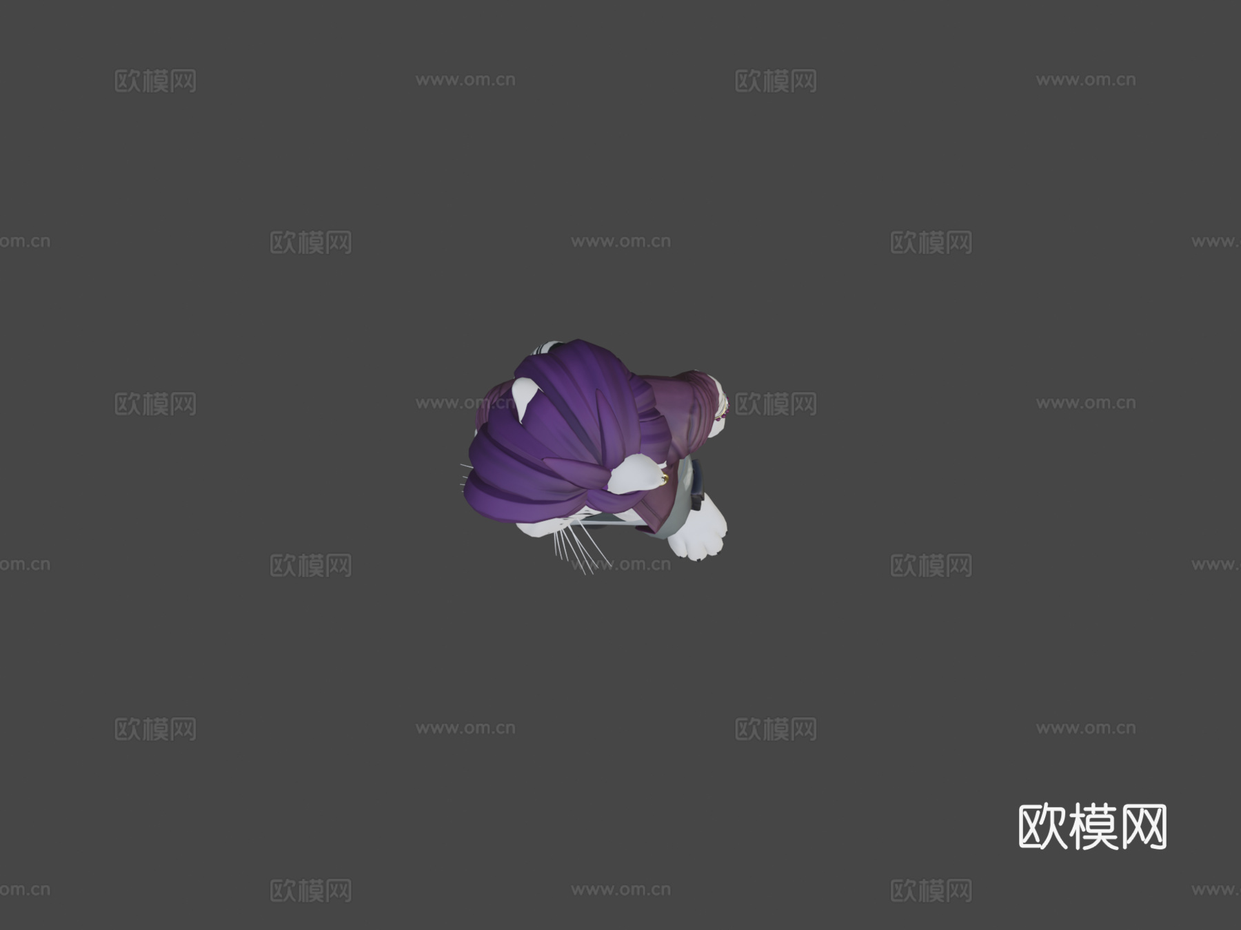 老虎3d模型