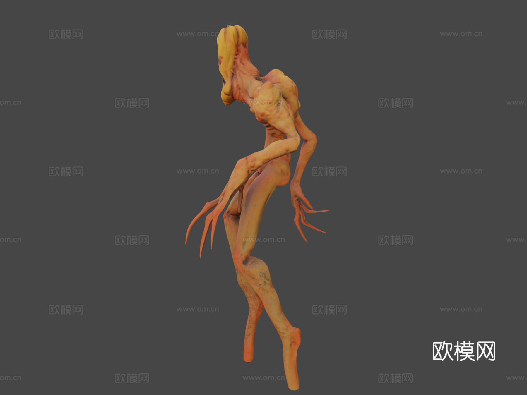万圣节生物3d模型