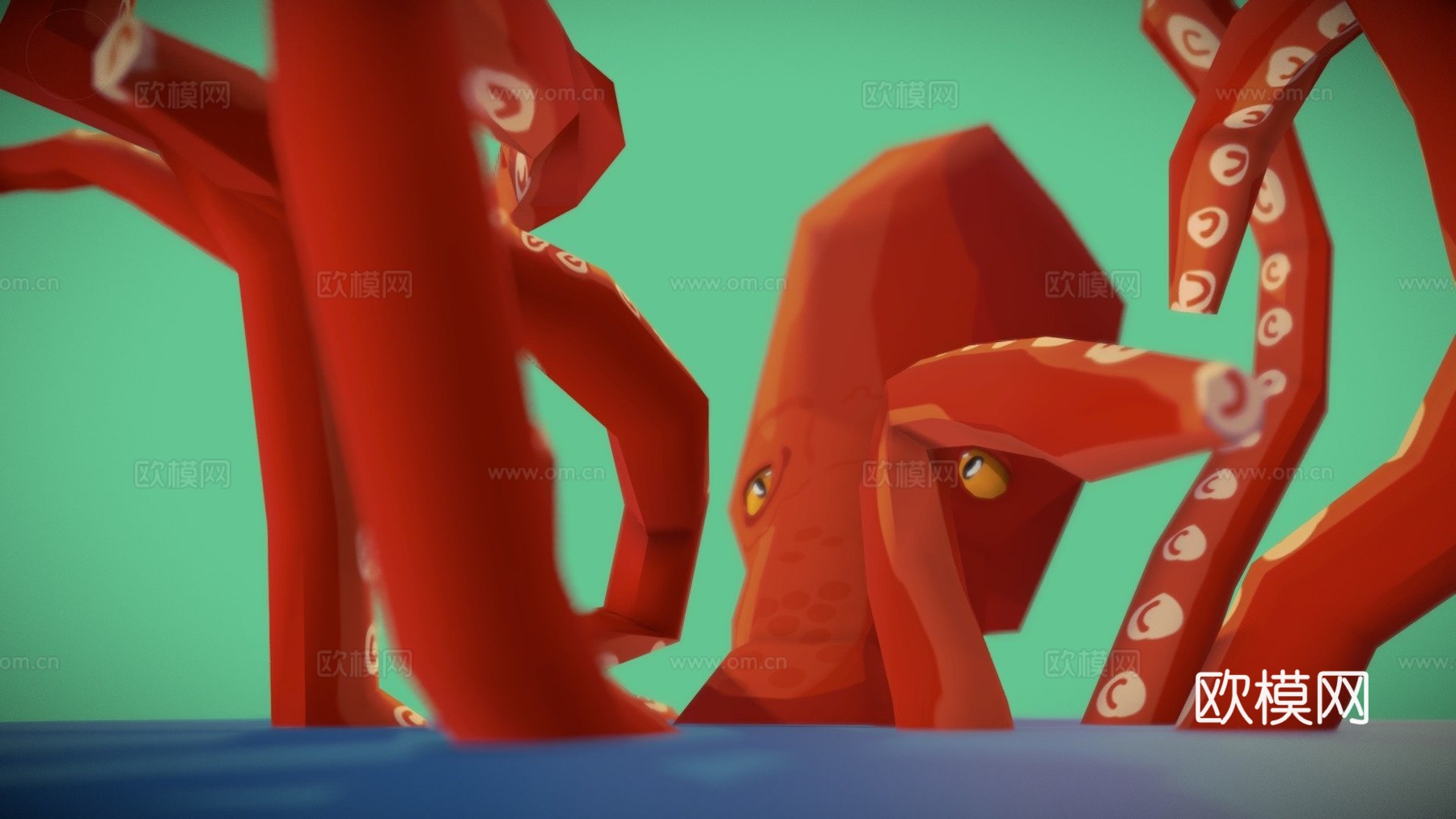 北海巨妖3d模型