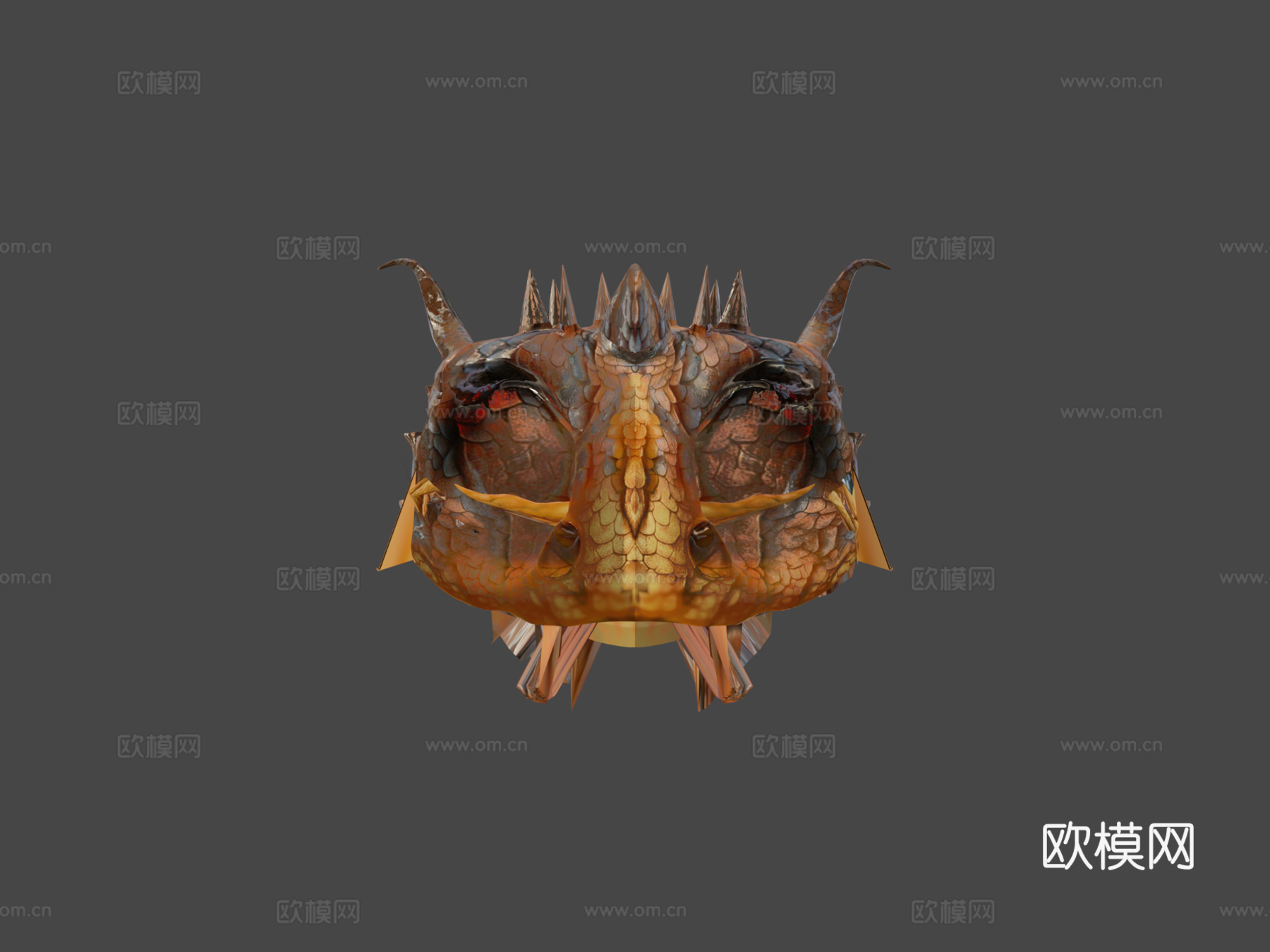 可爱龙3d模型