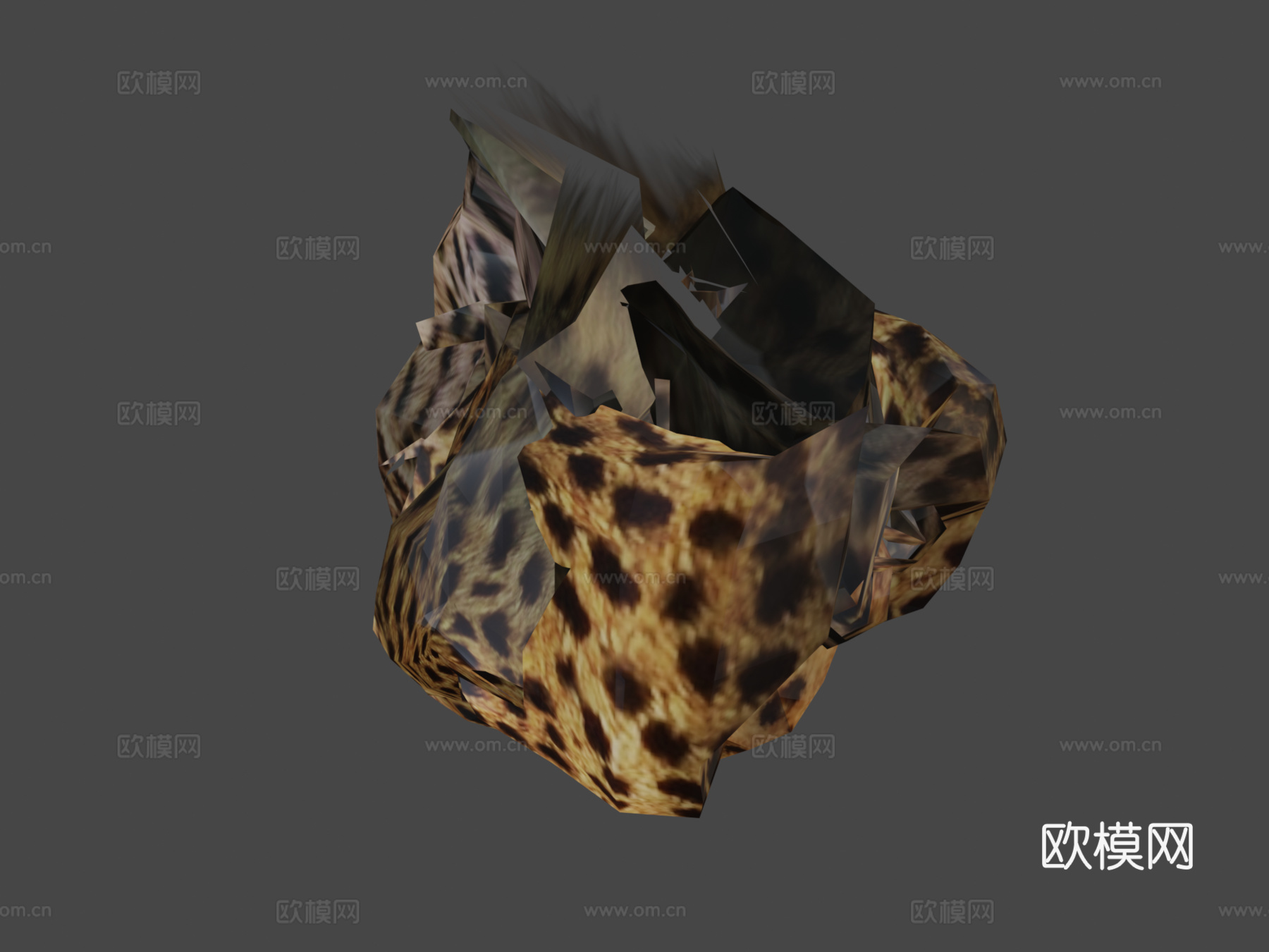 动画猎豹3d模型