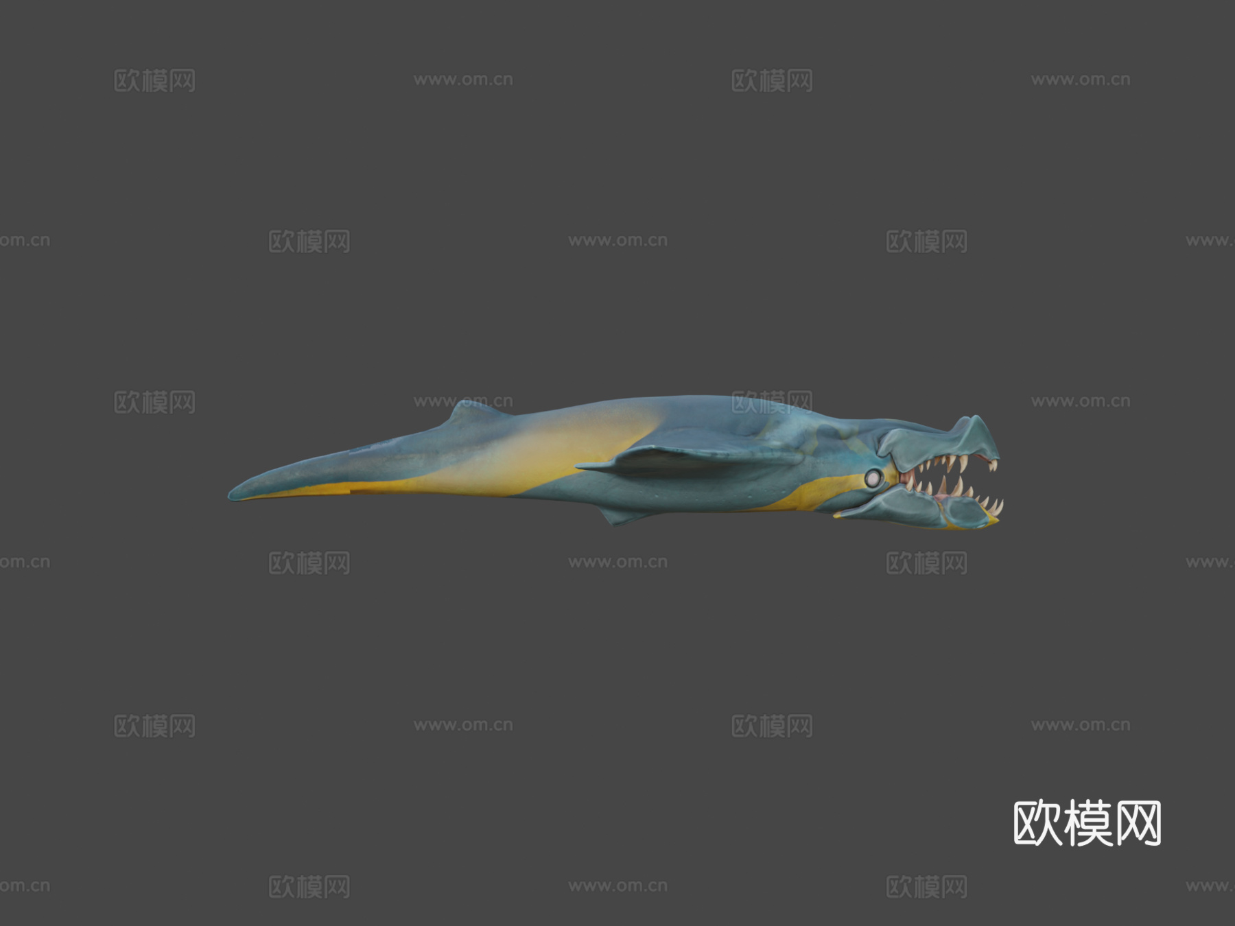 最终野蛮鲨3d模型