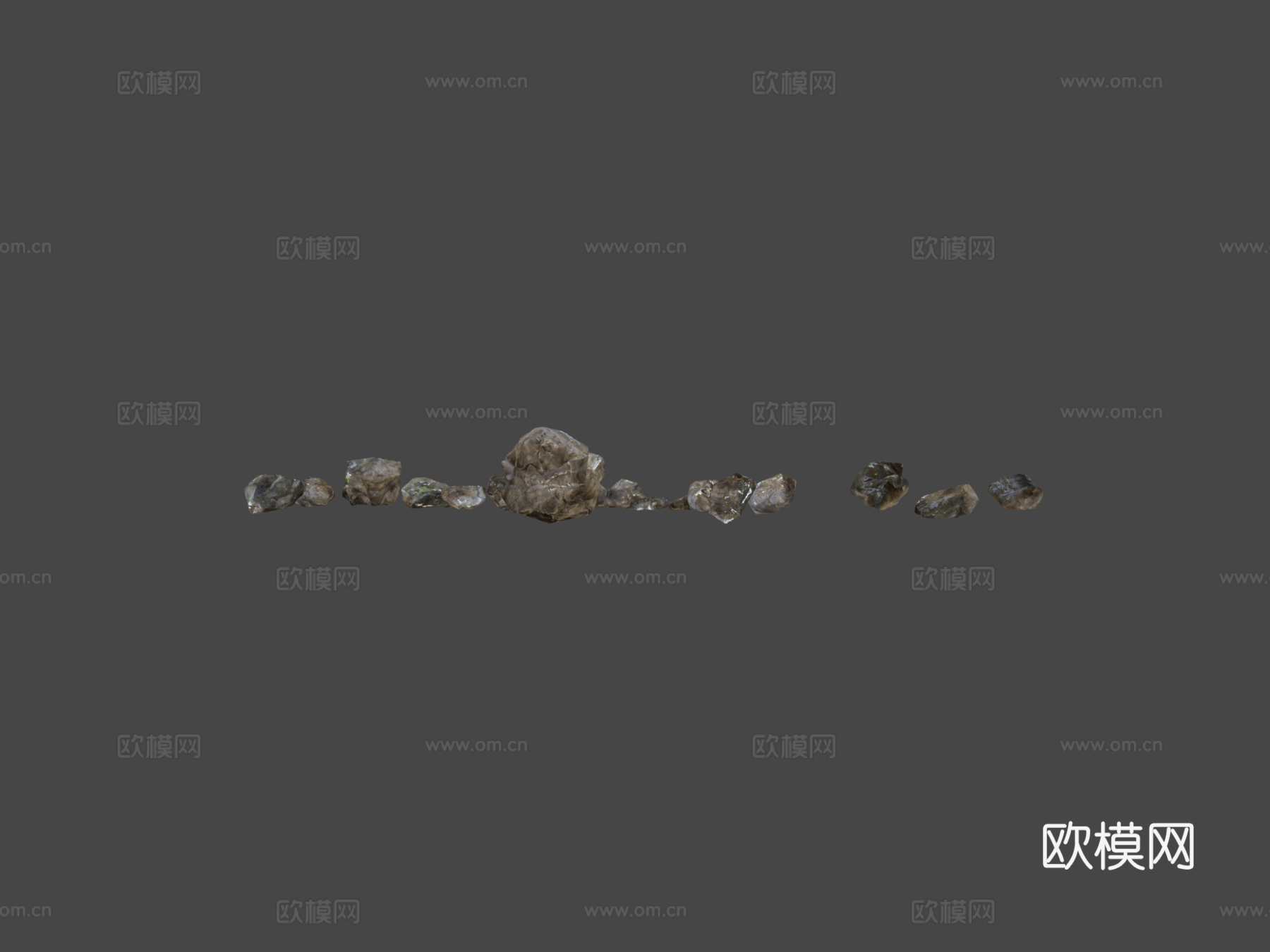 魔像分裂动画3d模型