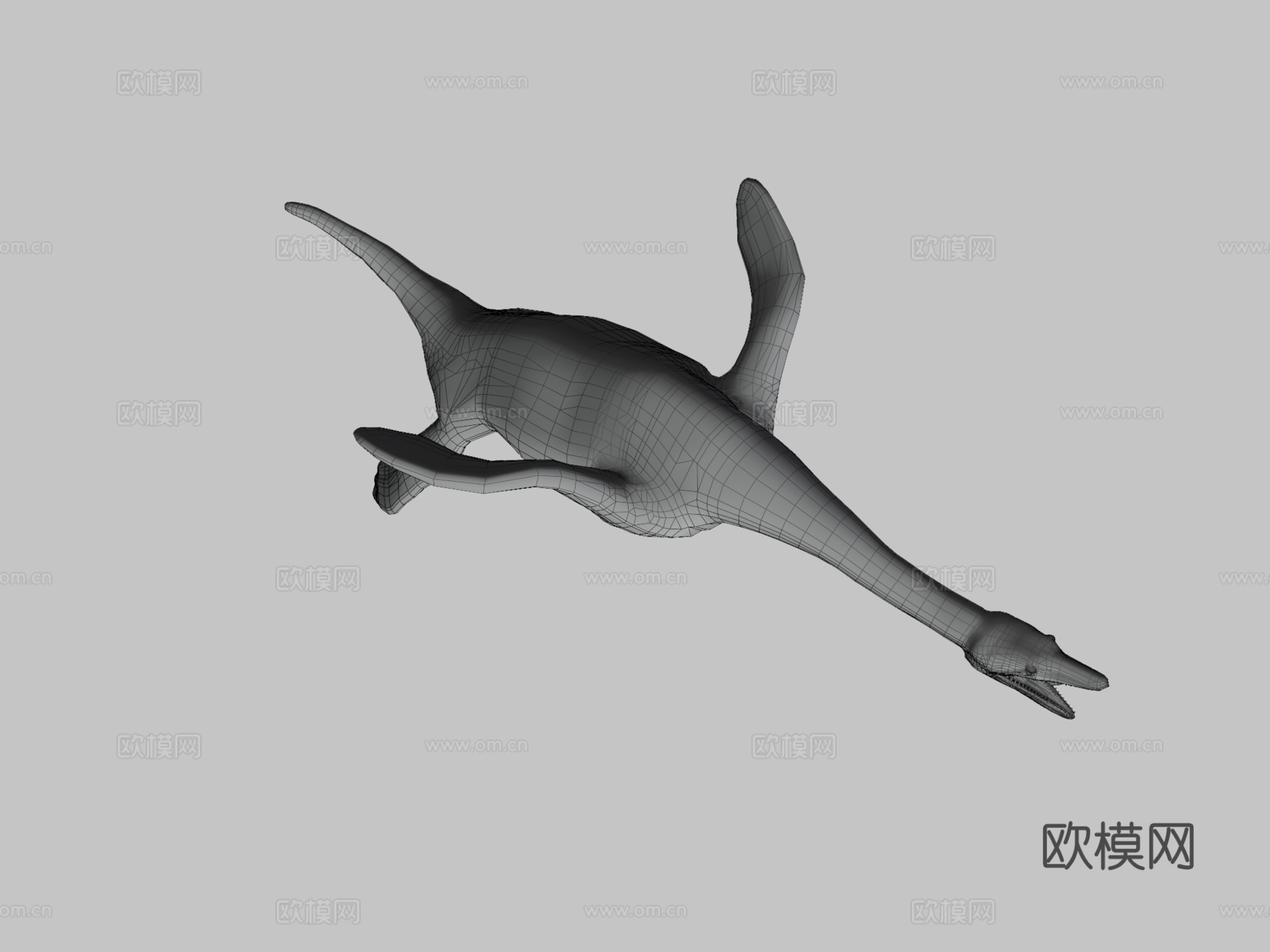 皮斯托龙动画3d模型