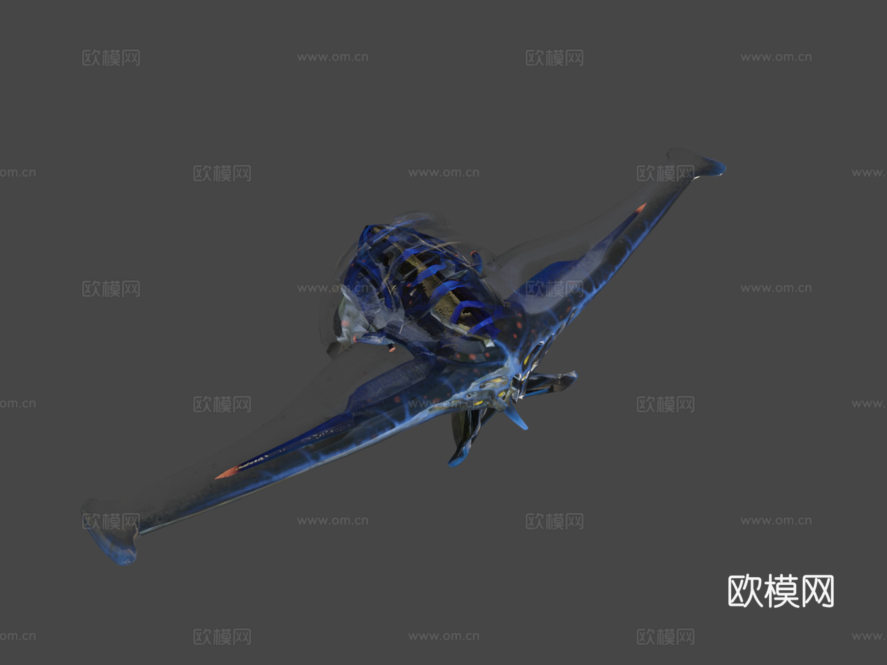 幽灵利维坦3d模型